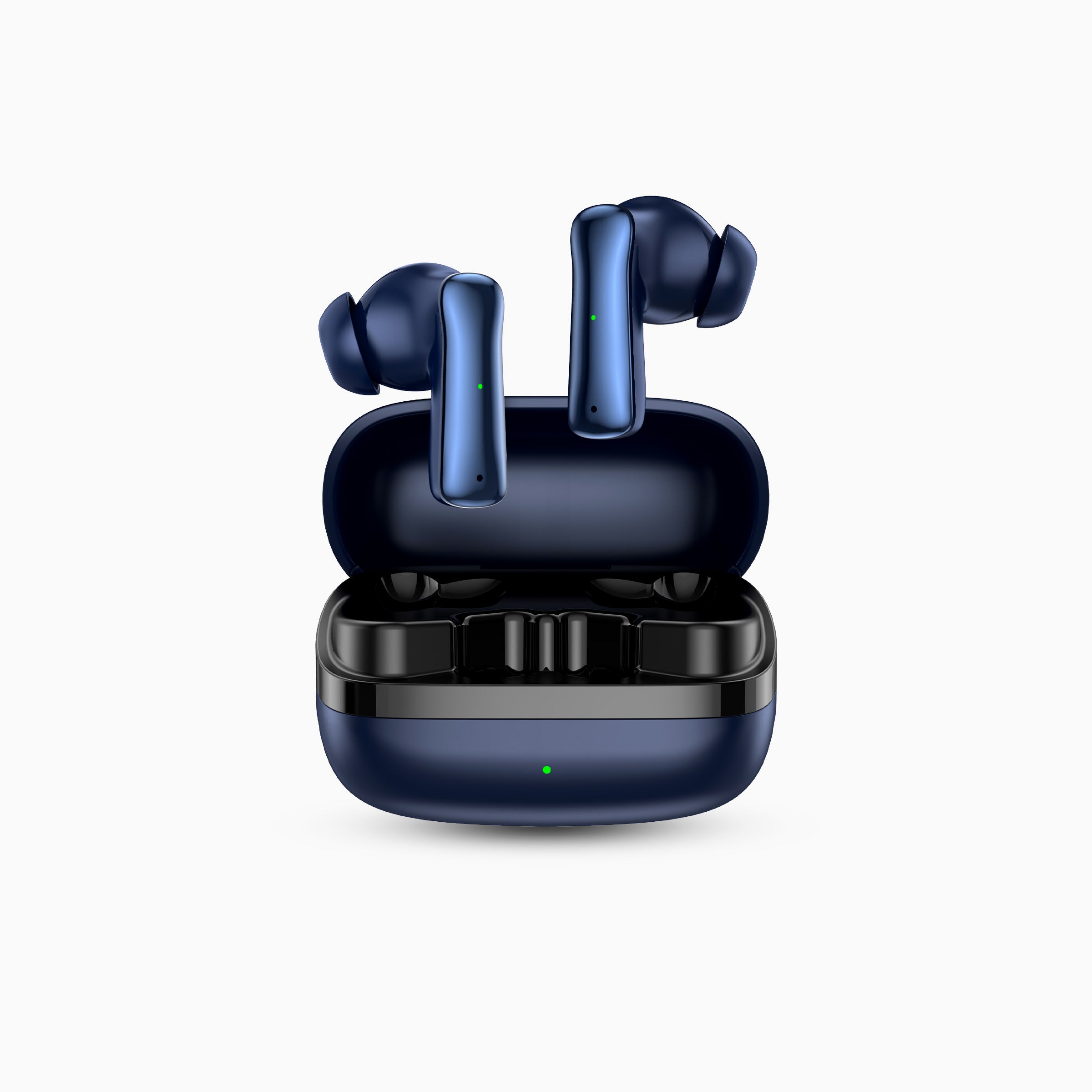 Frontech NEOBUD True Wireless Earbuds | Bluetooth 5.3 | 35H Playback | Type-C Fast Charging | Touch Control | Sweat-Proof Design (EF-0075BLU)