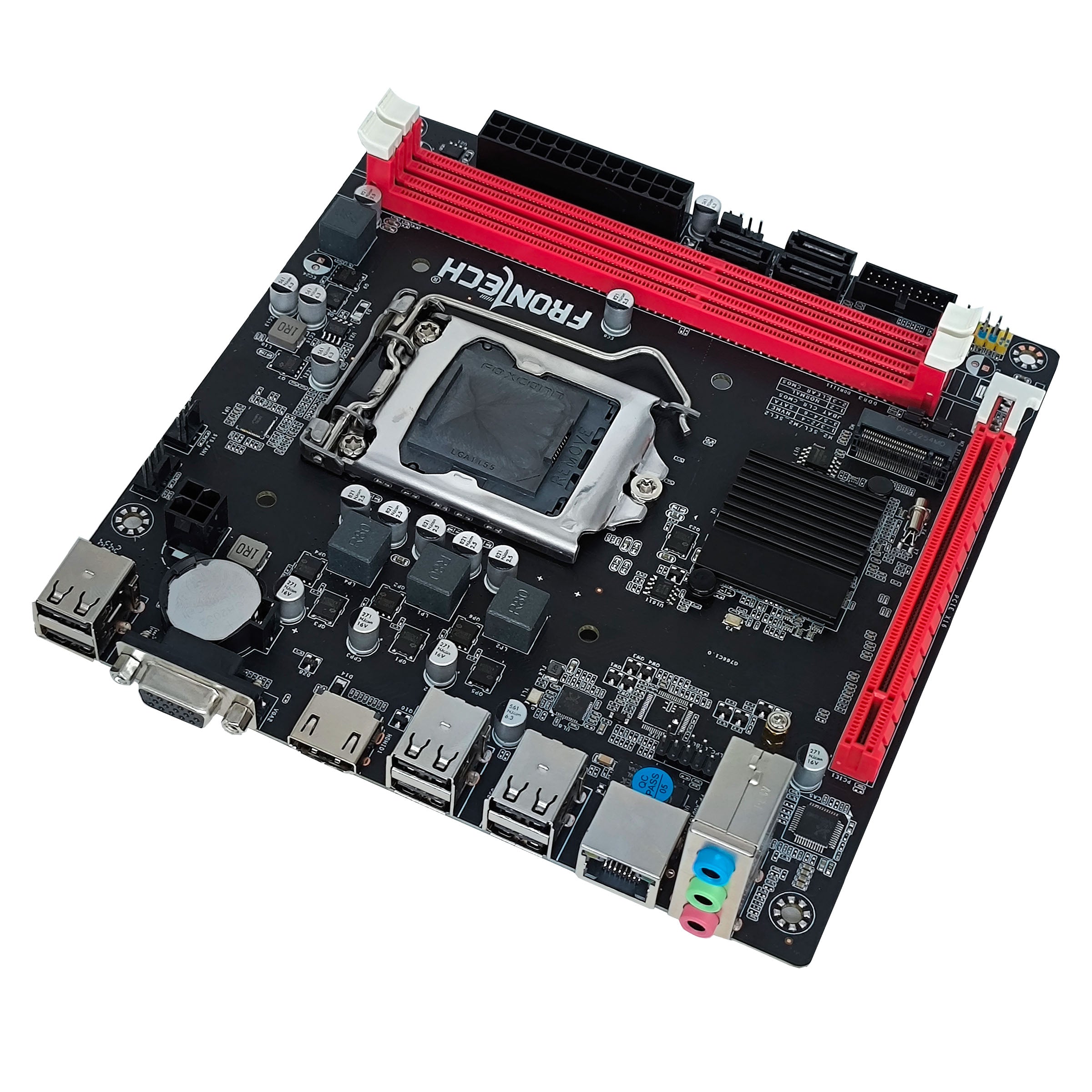 H61 Motherboard | Intel H61 Chipset, LGA1155, Dual DDR3, SATA 2.0, PCIe, HD Audio (FT-0491)