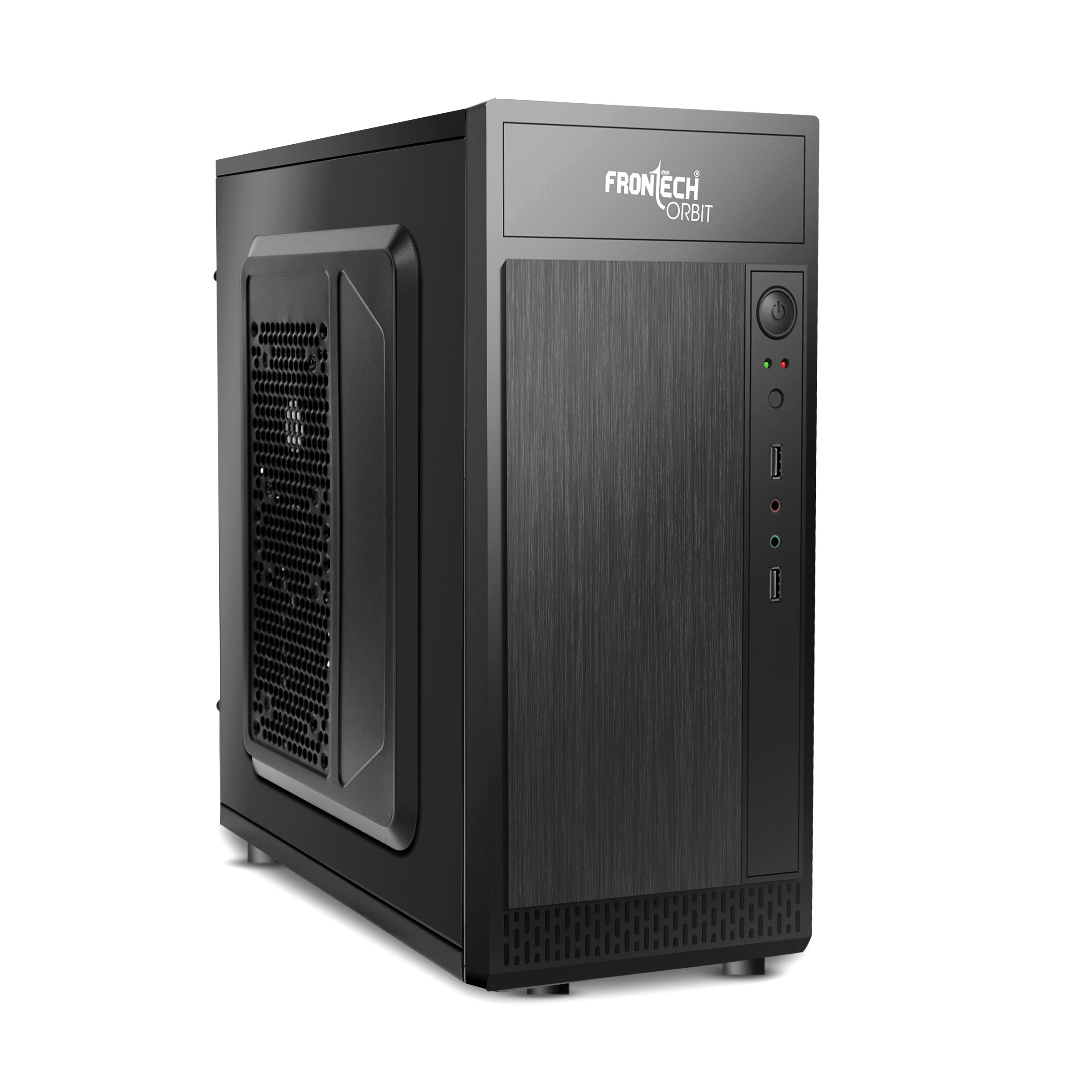 Orbit Silver Range ATX Cabinet | Front Audio, 2x Front USB 2.0 Ports (FT-4312)