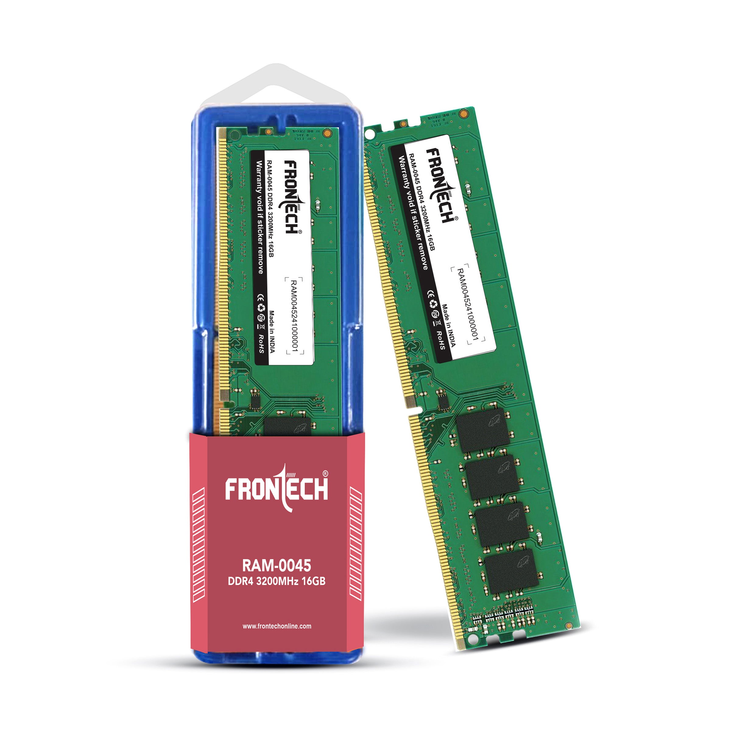 Frontech DDR4 3200MHz 16GB RAM – Blazing Speed, Indian Craftsmanship, Unmatched Reliability