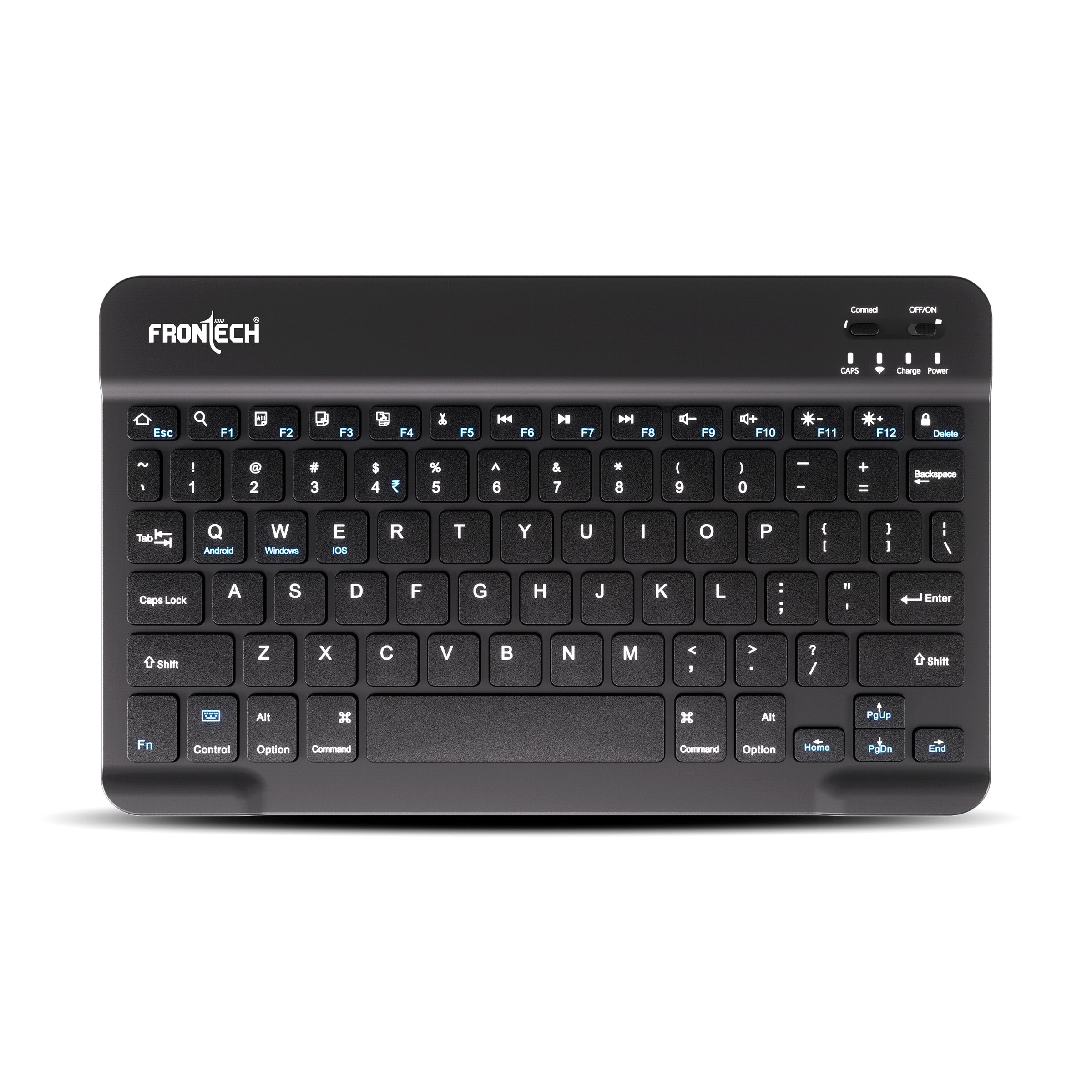 Frontech Icon Buy Frontech Mini Wireless Bluetooth Keyboard with 78 Keys – Frontech ...