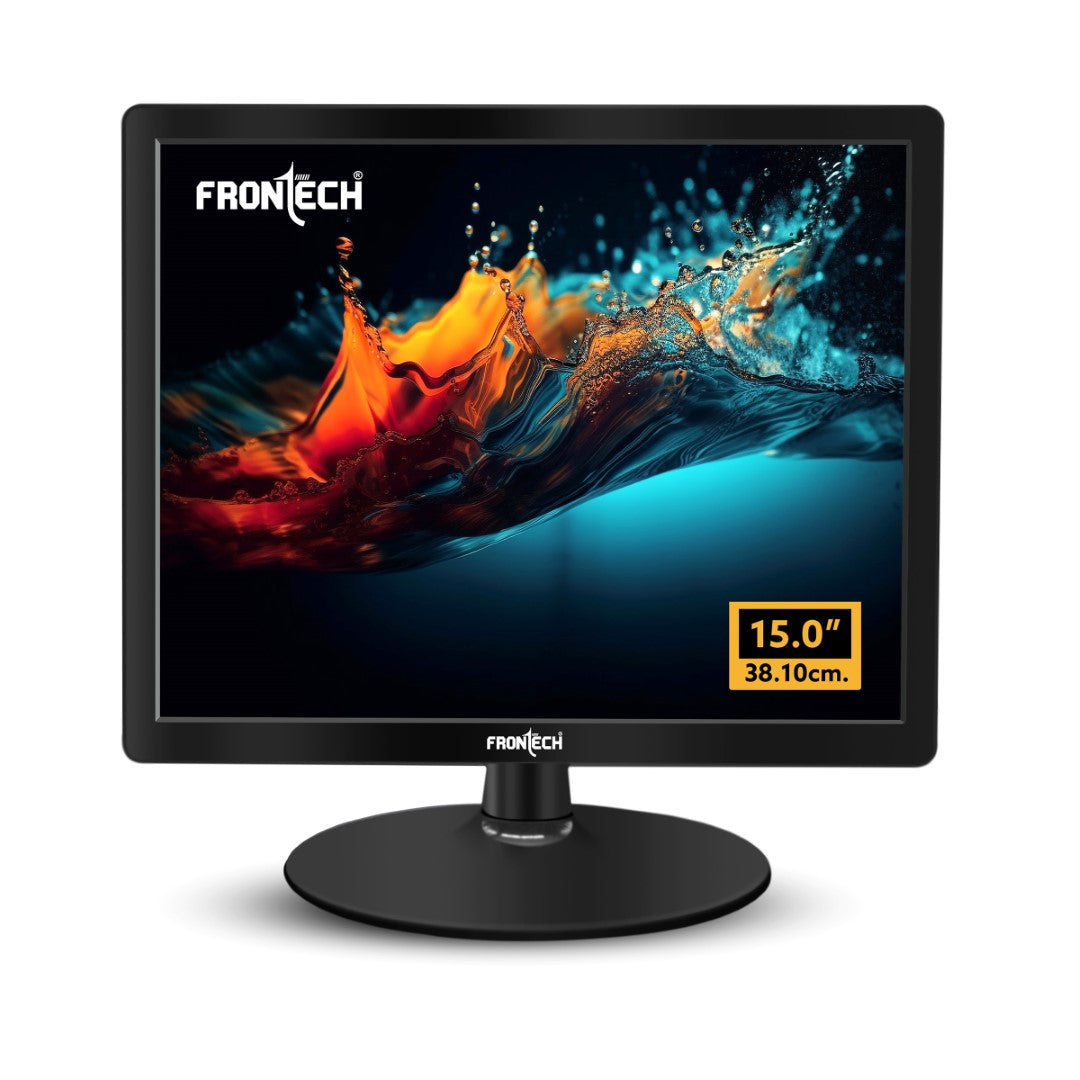 15'' HD LED Monitor | 60Hz, 1024x768 | Slim & Stylish (MON-0067)