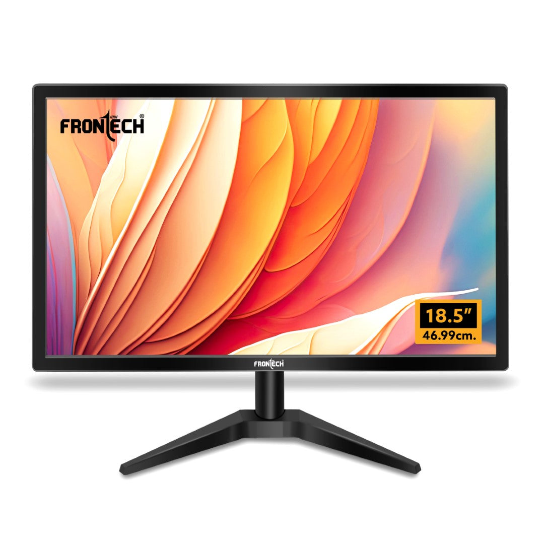 18.5'' HD LED Monitor | 60Hz, 1366x768 | Slim & Stylish (MON-0061)