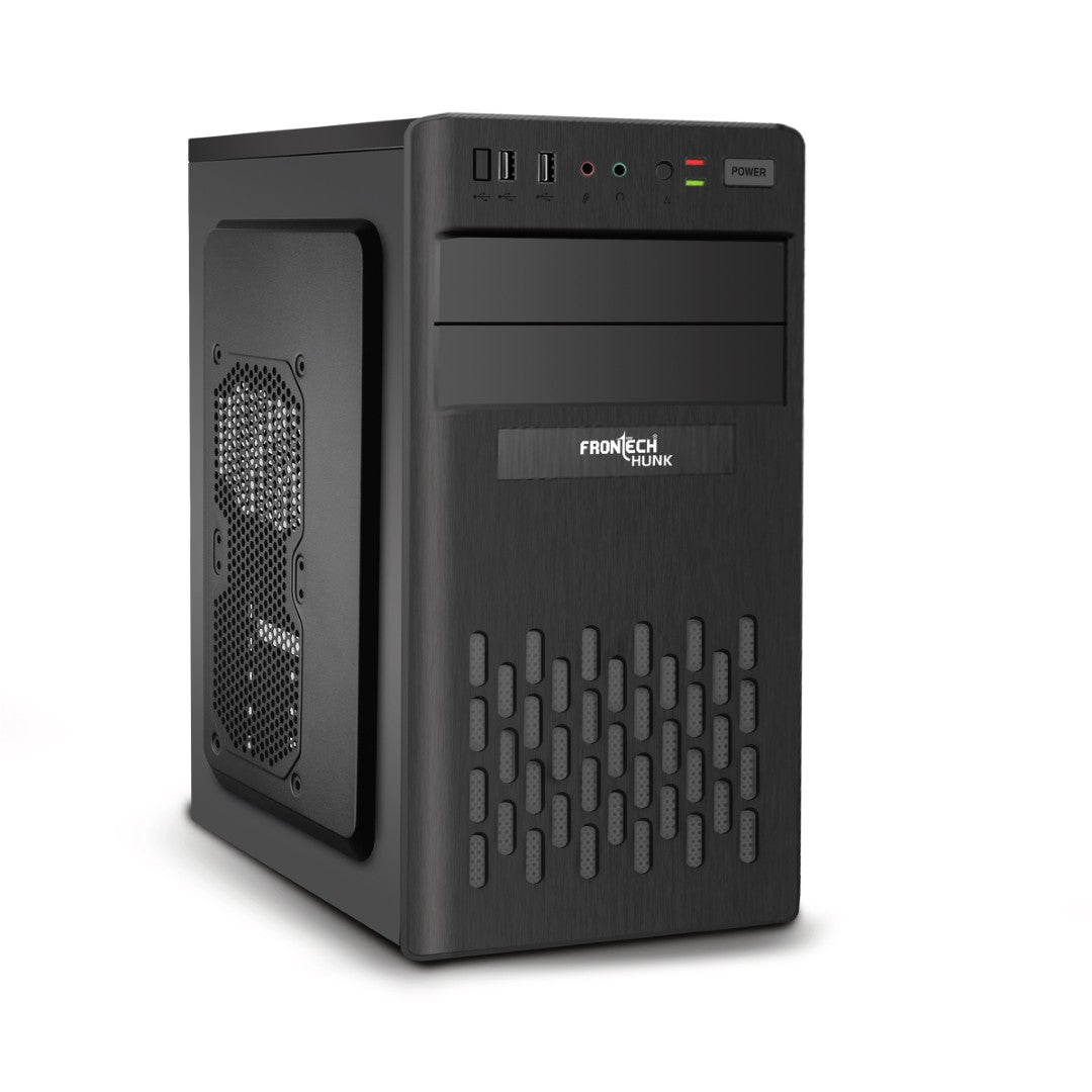 HUNK Premium Cabinet: ATX Compatible, Dual Fans, USB Ports (FT-4331)