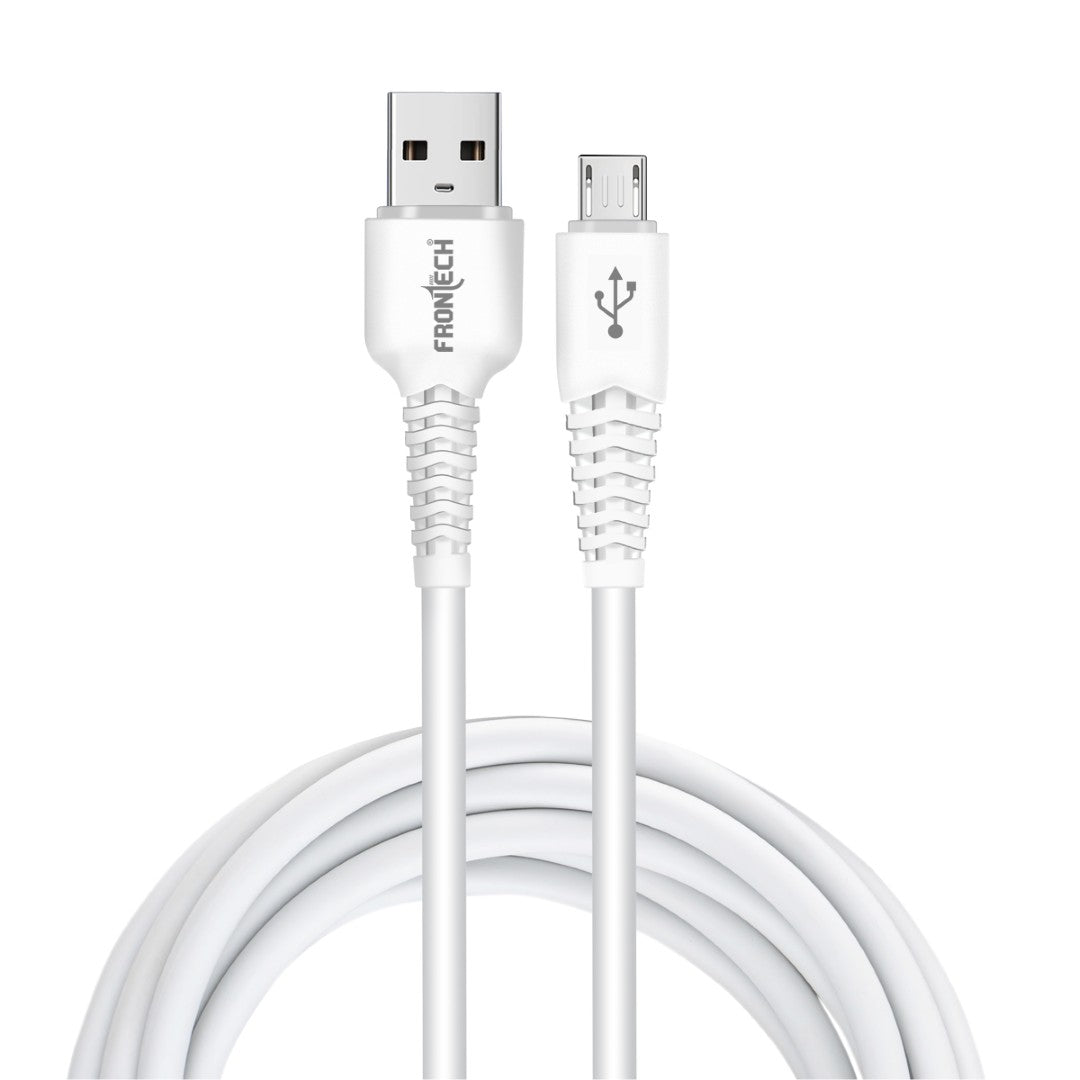 12W Fast Charging 1M Braided USB to V8 Cable | Data Sync | Durable & Versatile (1021)