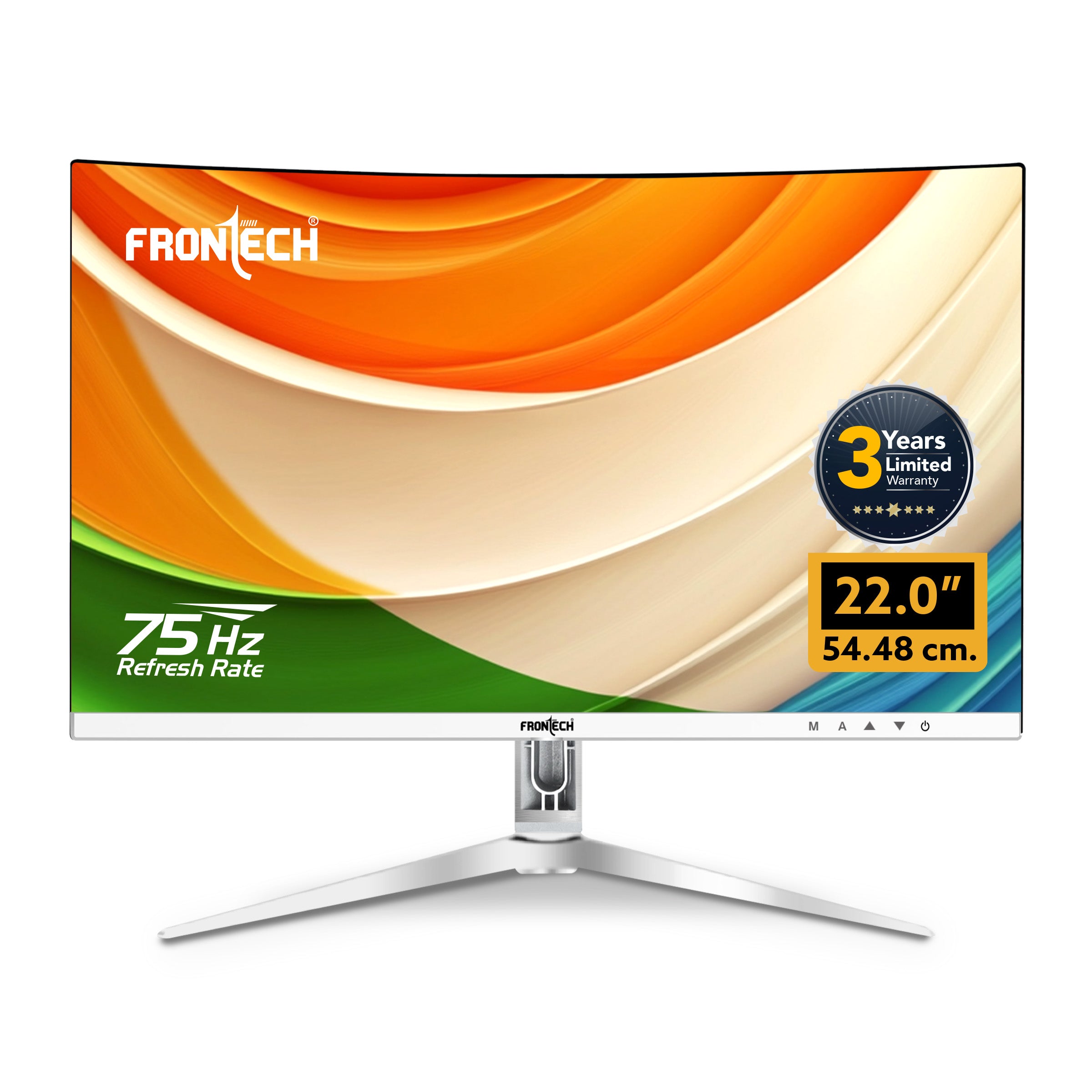 22'' Ultima Series Curved LED Monitor | 75Hz, 1920x1080 | 3500R Curve, Bezel-Less Design (MON-0079C)