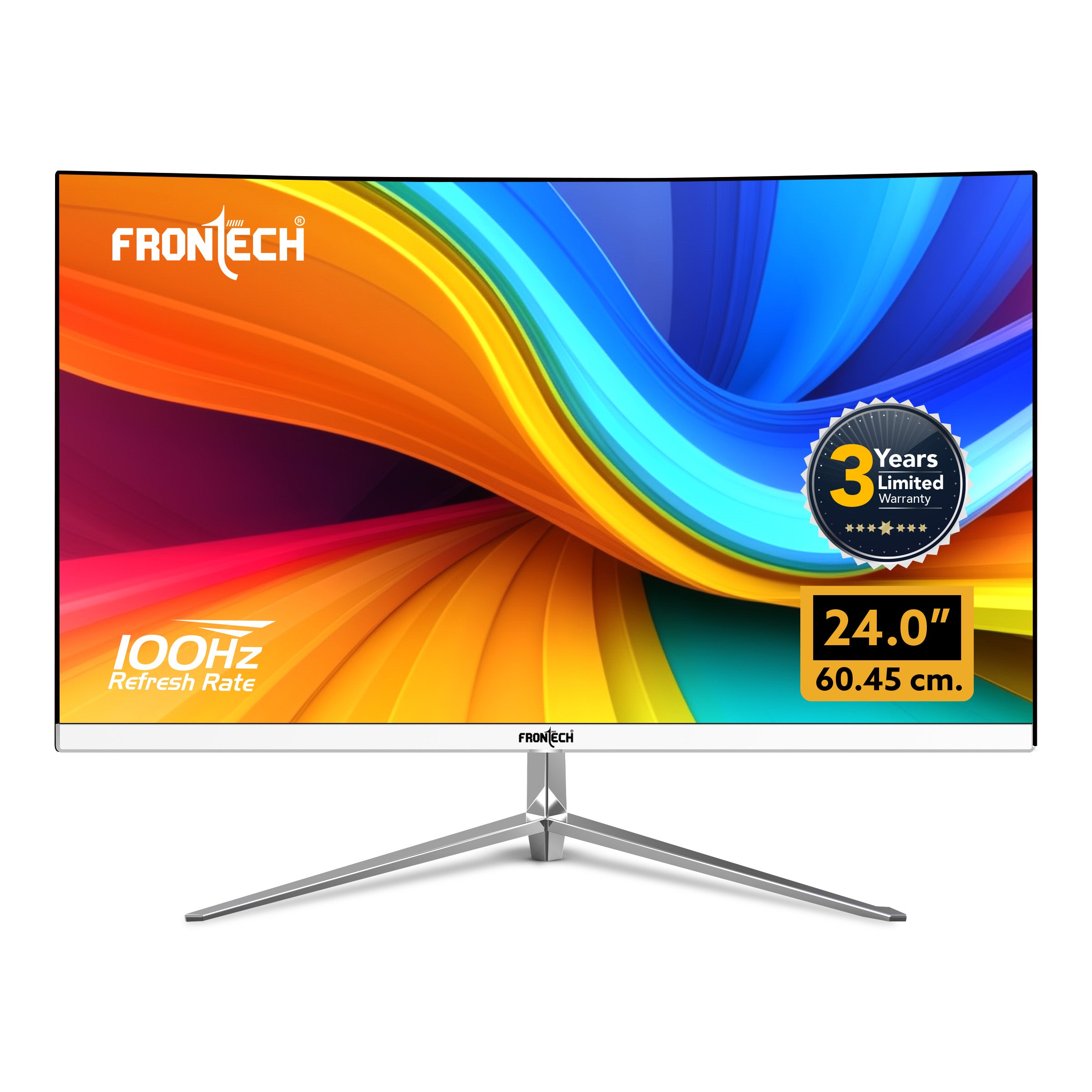 24'' Ultima Series Curved LED Monitor | 100Hz, 1920x1080 | 1800R Curve, Bezel-Less Design (MON-0072C)
