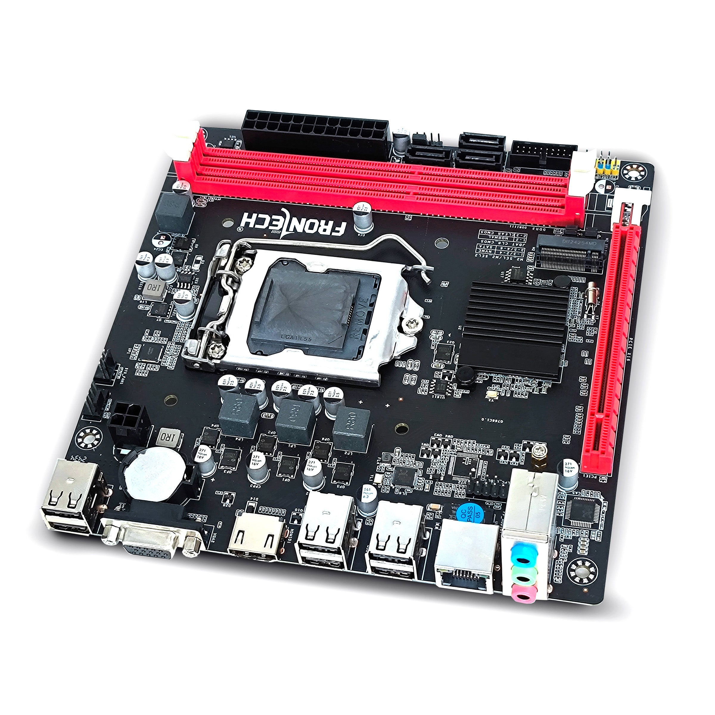 H61 Motherboard | Intel H61 Chipset, LGA1155, Dual DDR3, SATA 2.0, PCIe, HD Audio (FT-0491)
