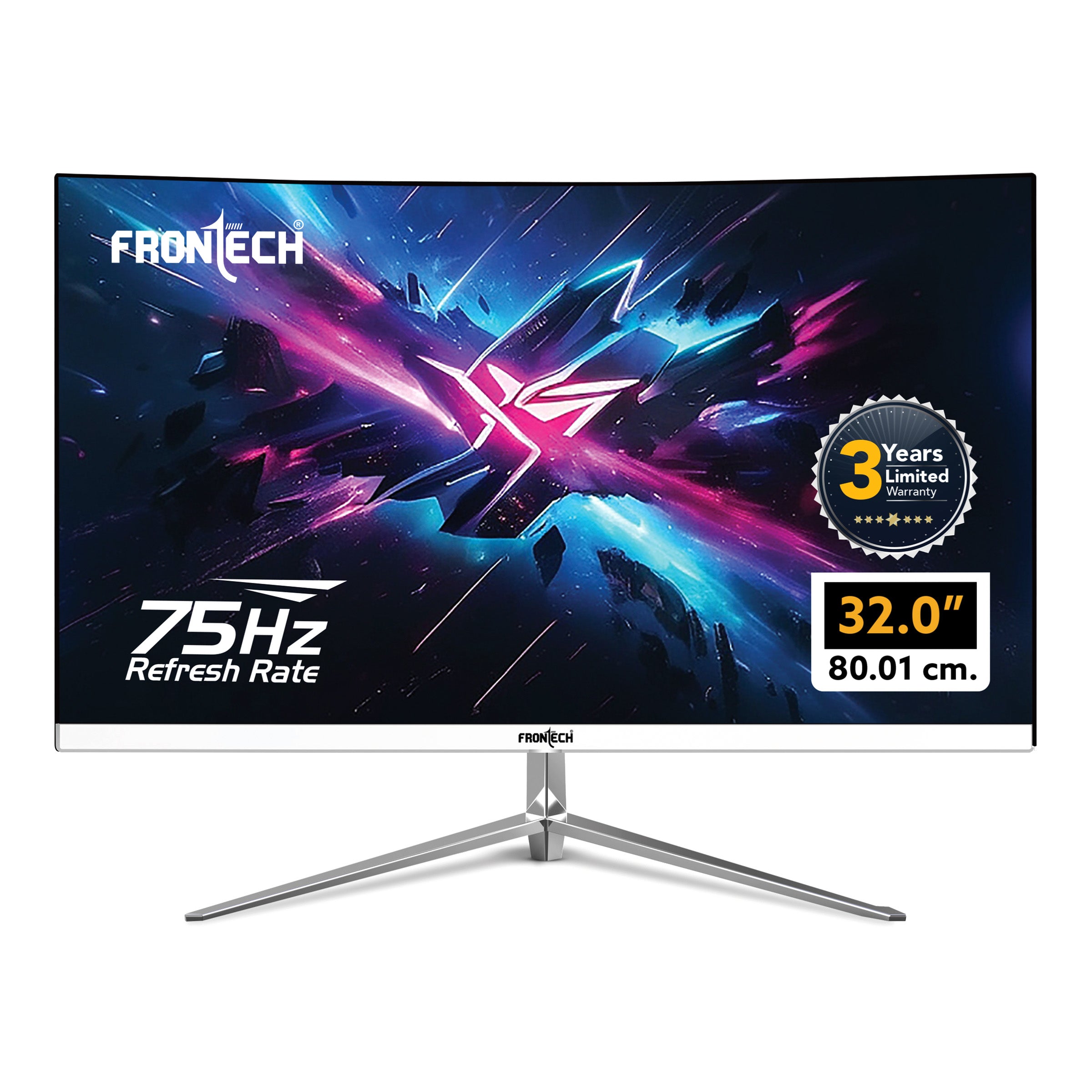 32'' Ultima Series Curved LED Monitor | 75Hz, 1920x1080 | 3000R Curve, Bezel-Less Design with Built-in Speaker (MON-0073)