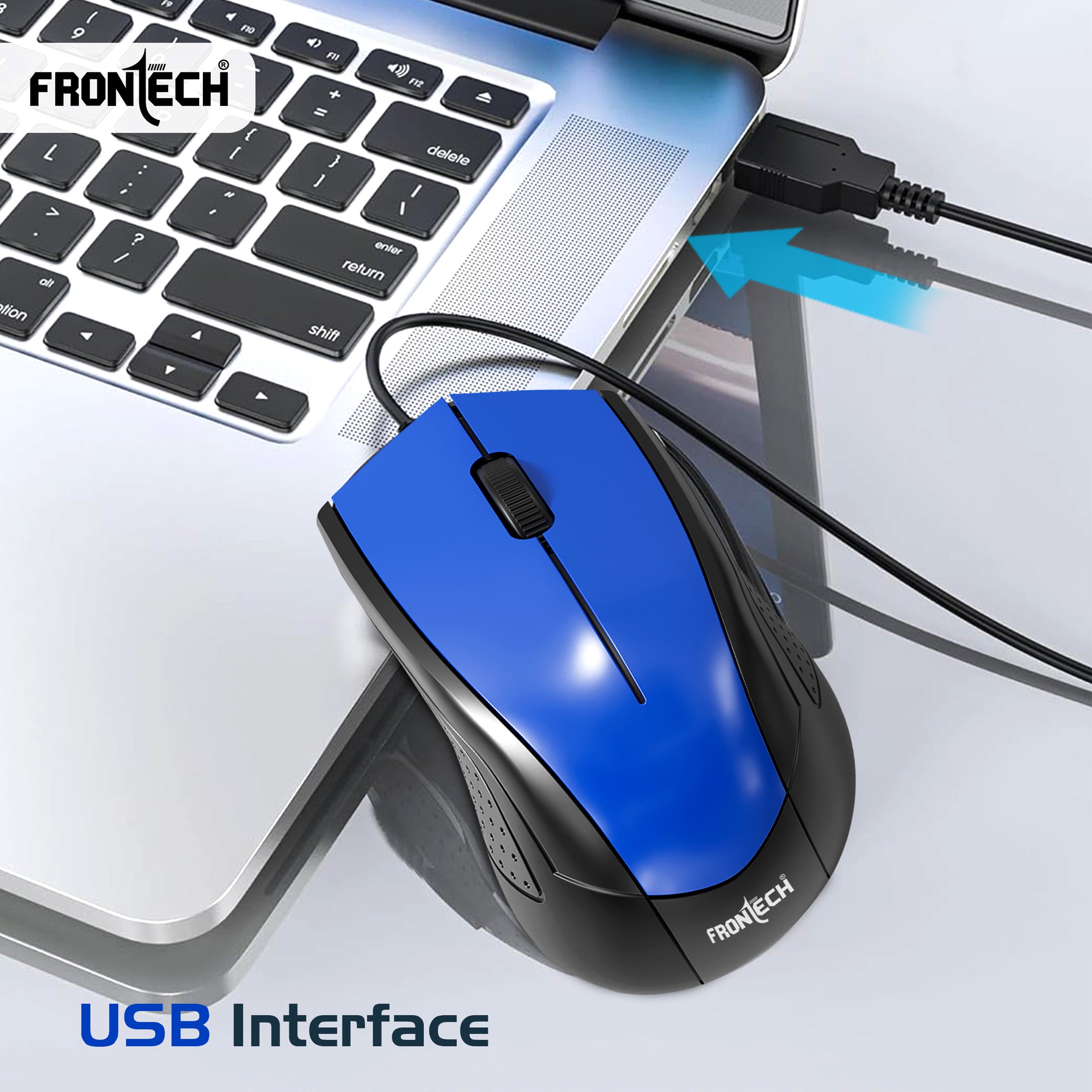 Premium Wired Optical Mouse 1000 DPI (MS-0064)