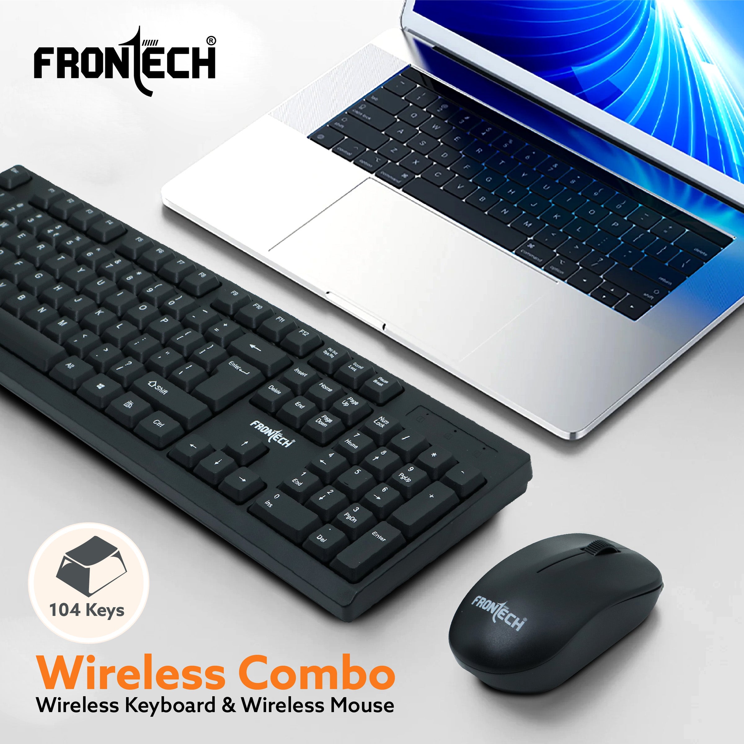 Wireless Keyboard and Mouse Combo (KB-0028)