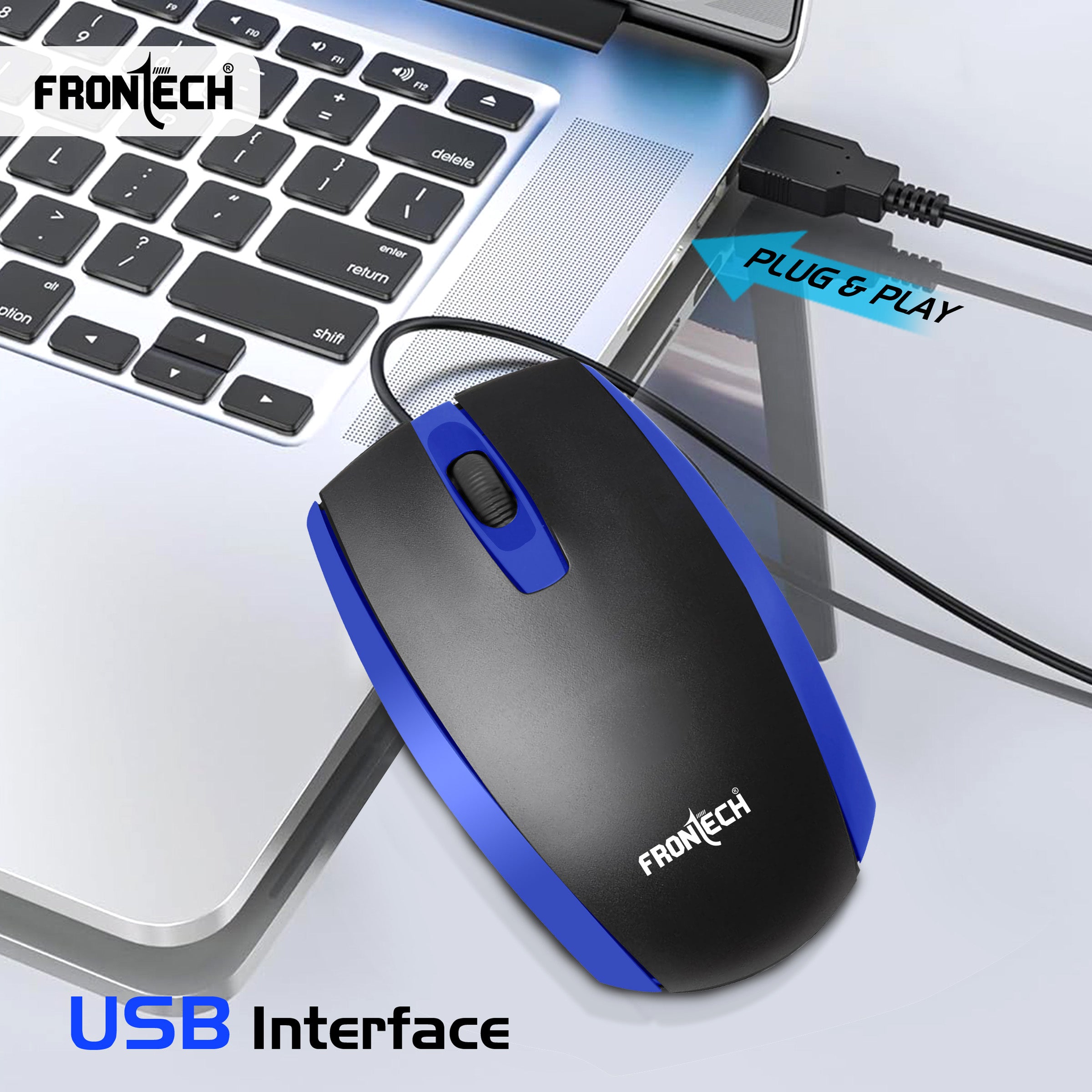 Wired Optical Mouse 1000 DPI (MS-0046)