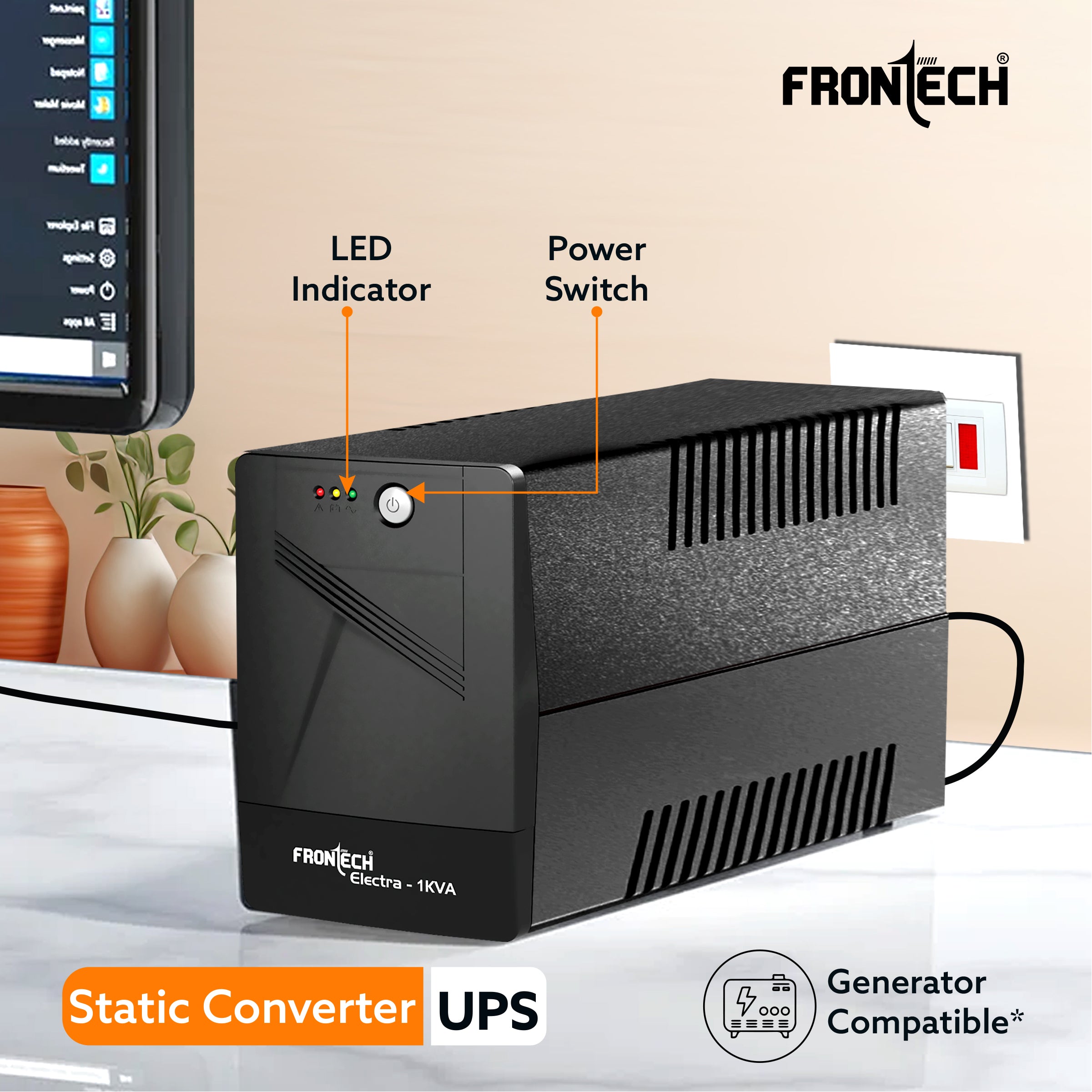 UPS Electra Plus 1000VA/600W (2566)
