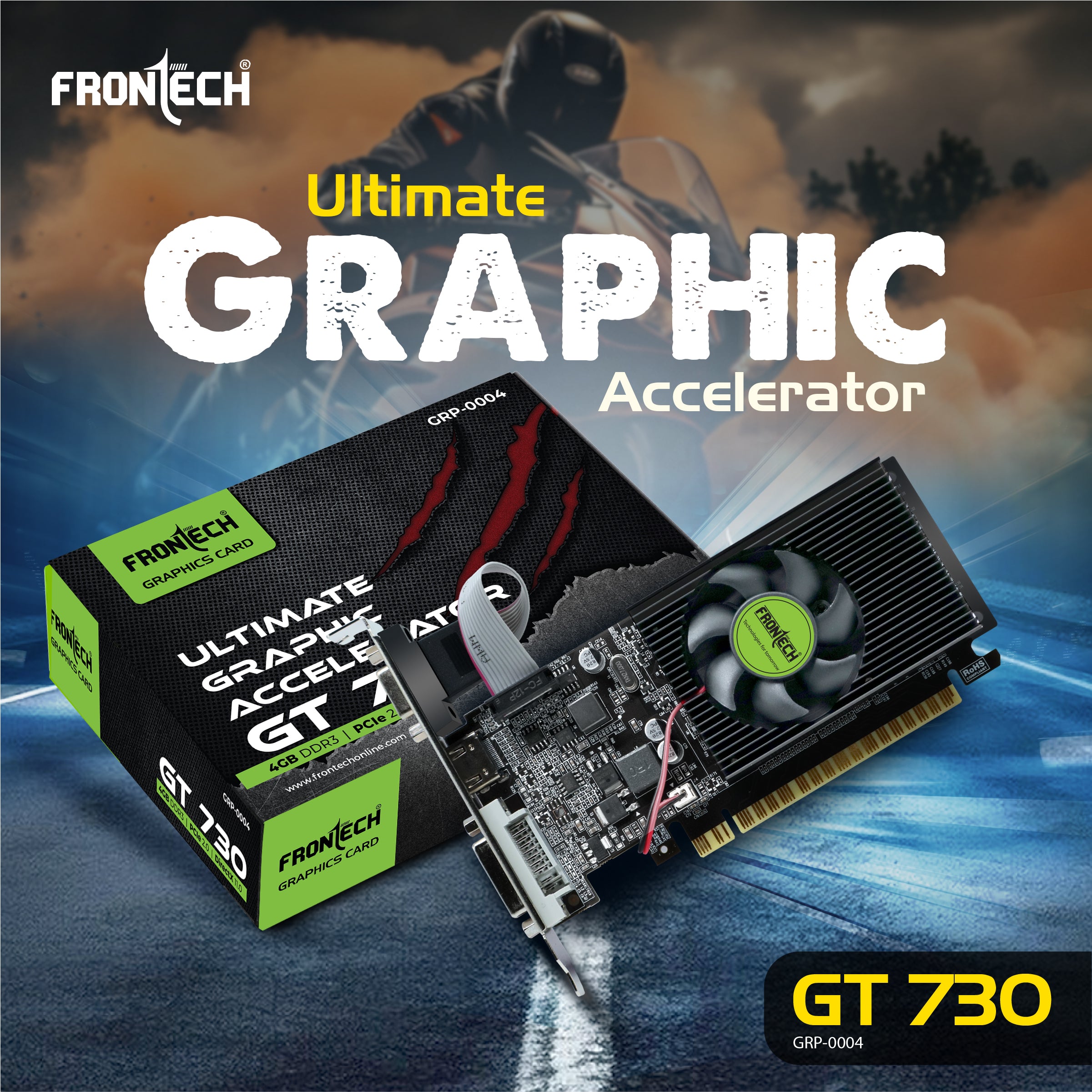 GT 730 Graphics Card with 4 GB DDR3 (GRP-0004)