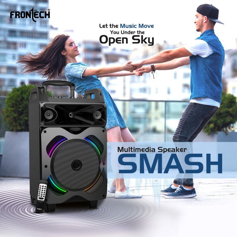 Smash Multimedia Wireless 60W Bluetooth 5.0 Trolley Speaker (SW-0175)