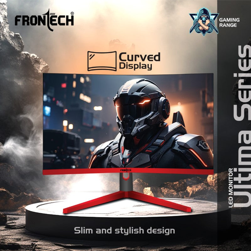 27'' Curved Gaming LED Monitor | 100Hz, 1920x1080 | 1500R Curve, Bezel-Less Design (MON-0053C)