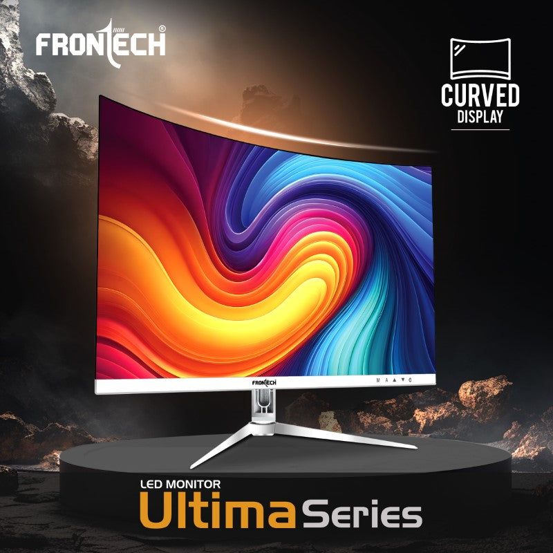 22'' Ultima Series Curved LED Monitor | 75Hz, 1920x1080 | 3500R Curve, Bezel-Less Design (MON-0079C)