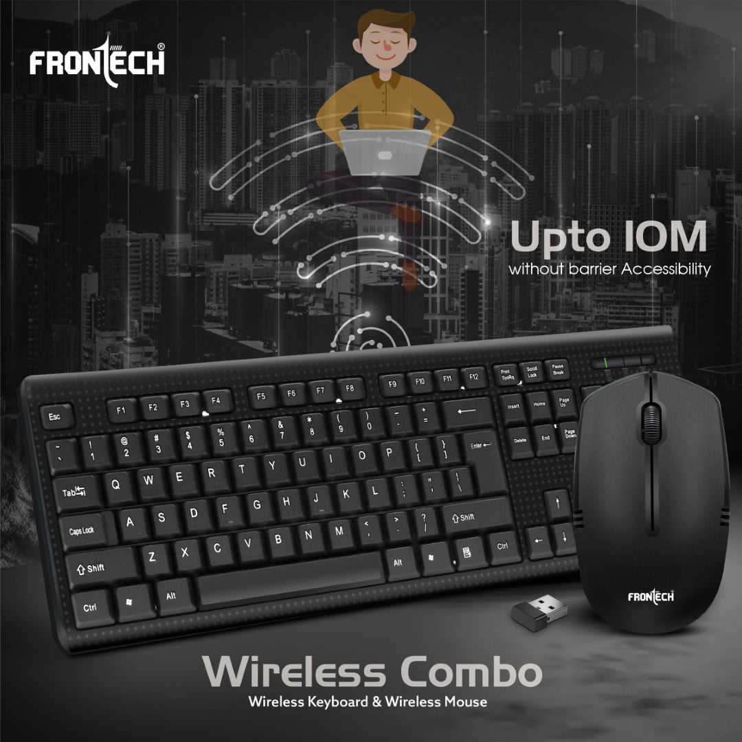 Wireless Keyboard and Mouse Combo (KB-0026)