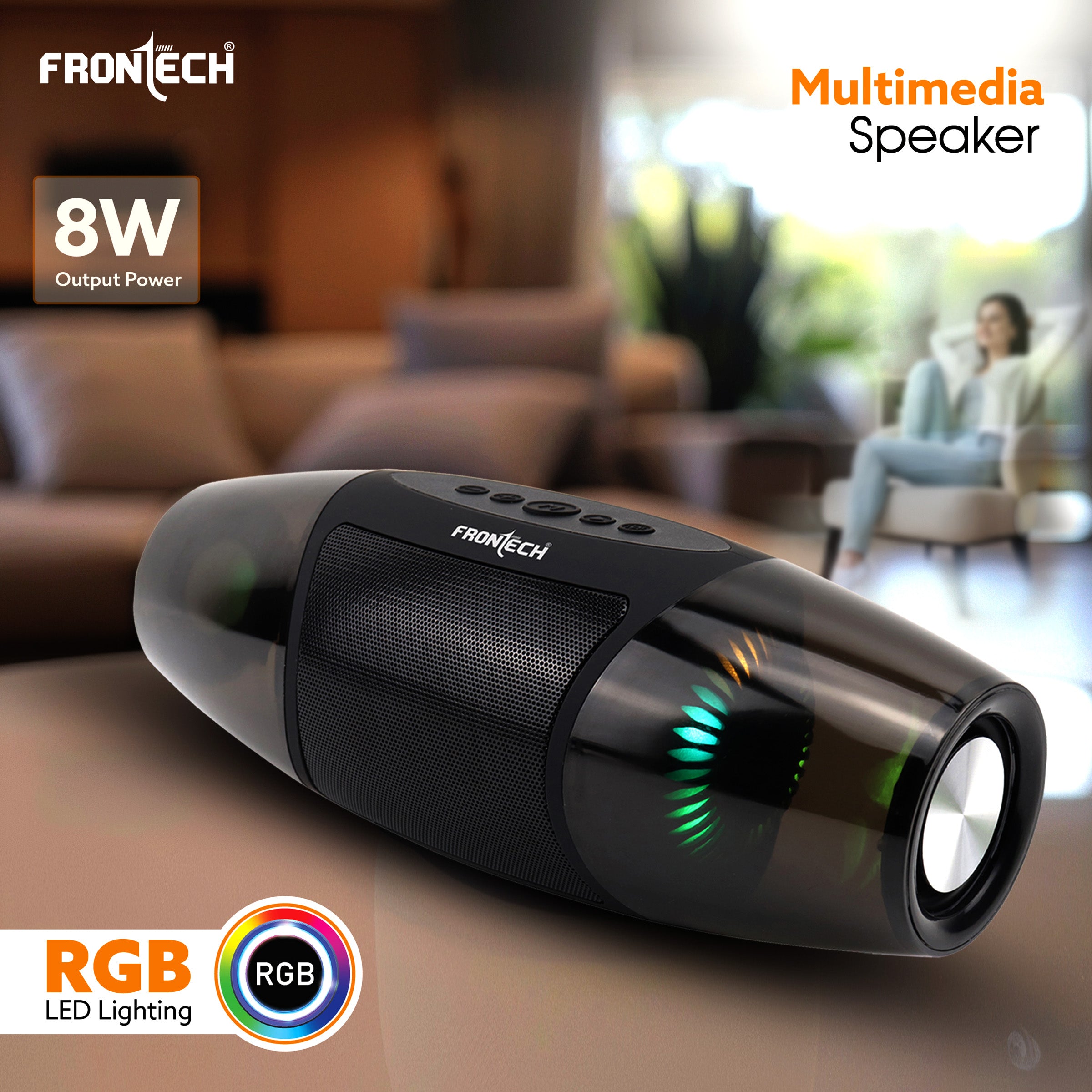 Portable Multi-Media Speaker with Bluetooth 5.3 (SW-0188)