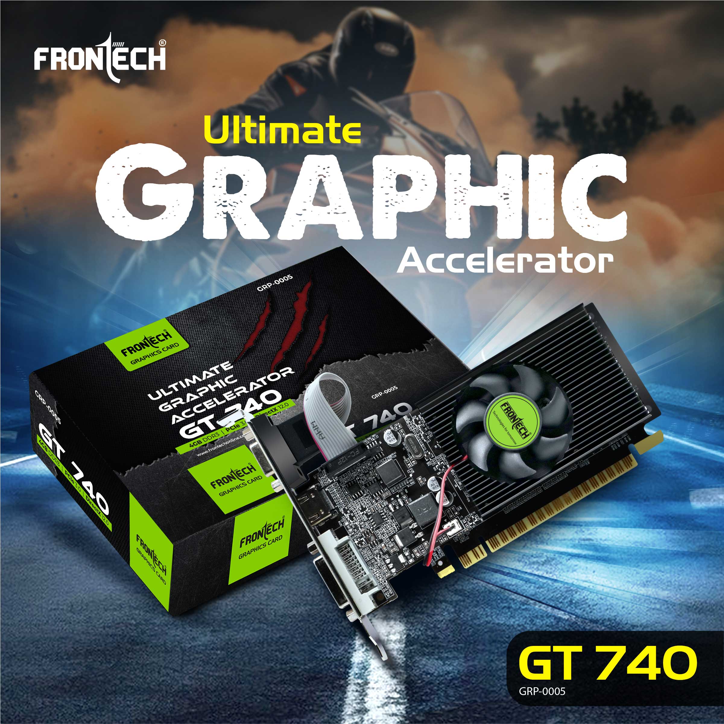 GT 740 Graphics Card with 4 GB DDR3 (GRP-0005)