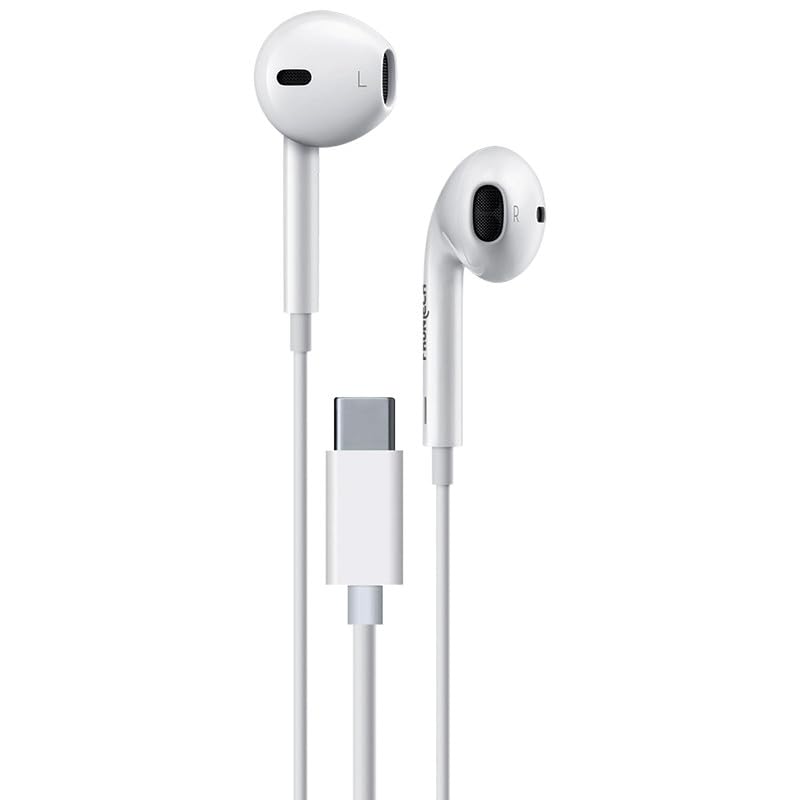 Earphone with Mic | Type-C Jack, 14mm Drivers, 6U++ Speaker (EF-0050)