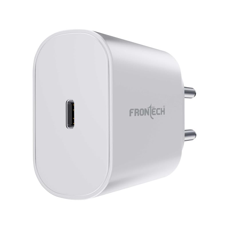 25W/5A GaN PD Charger | Ultra Fast Charging | USB-C PD Output  (0991, White)