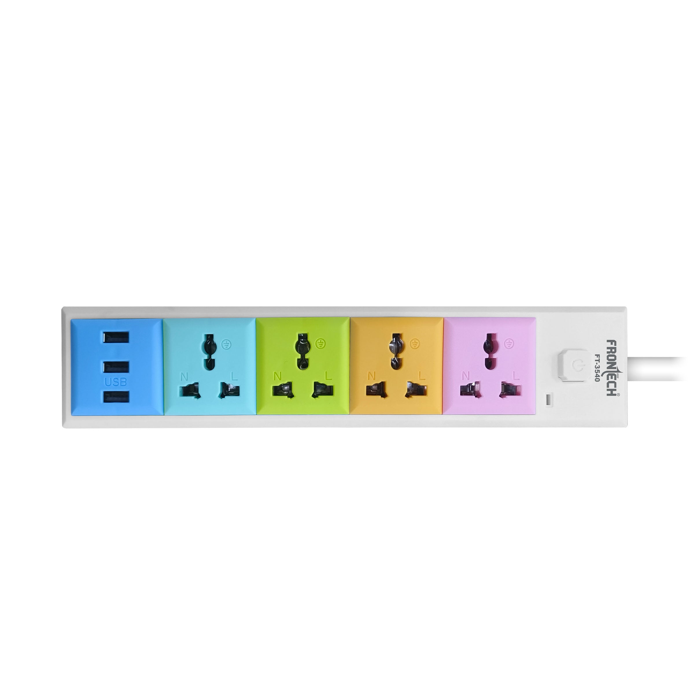 Power Connector - 3 USB Ports (3540)