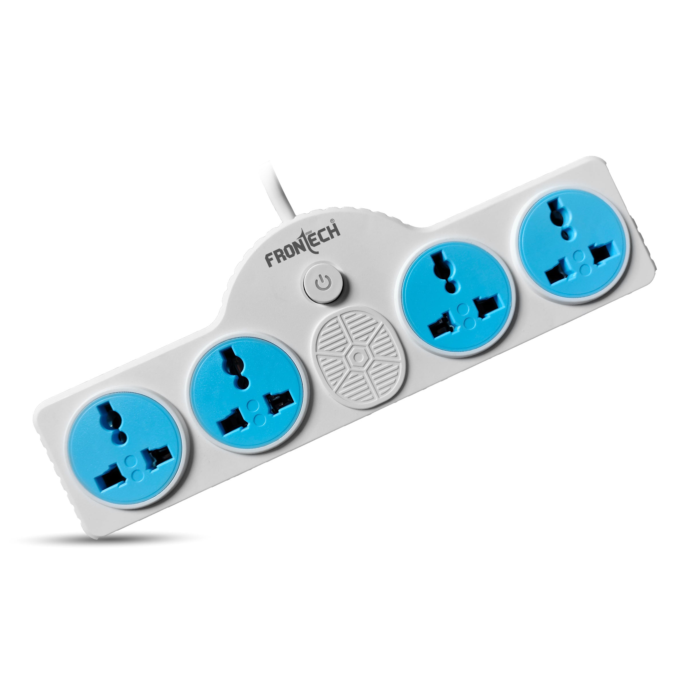 Power Connector - 4 Universal Sockets, 1.5m Cable,250V-10A (3547)