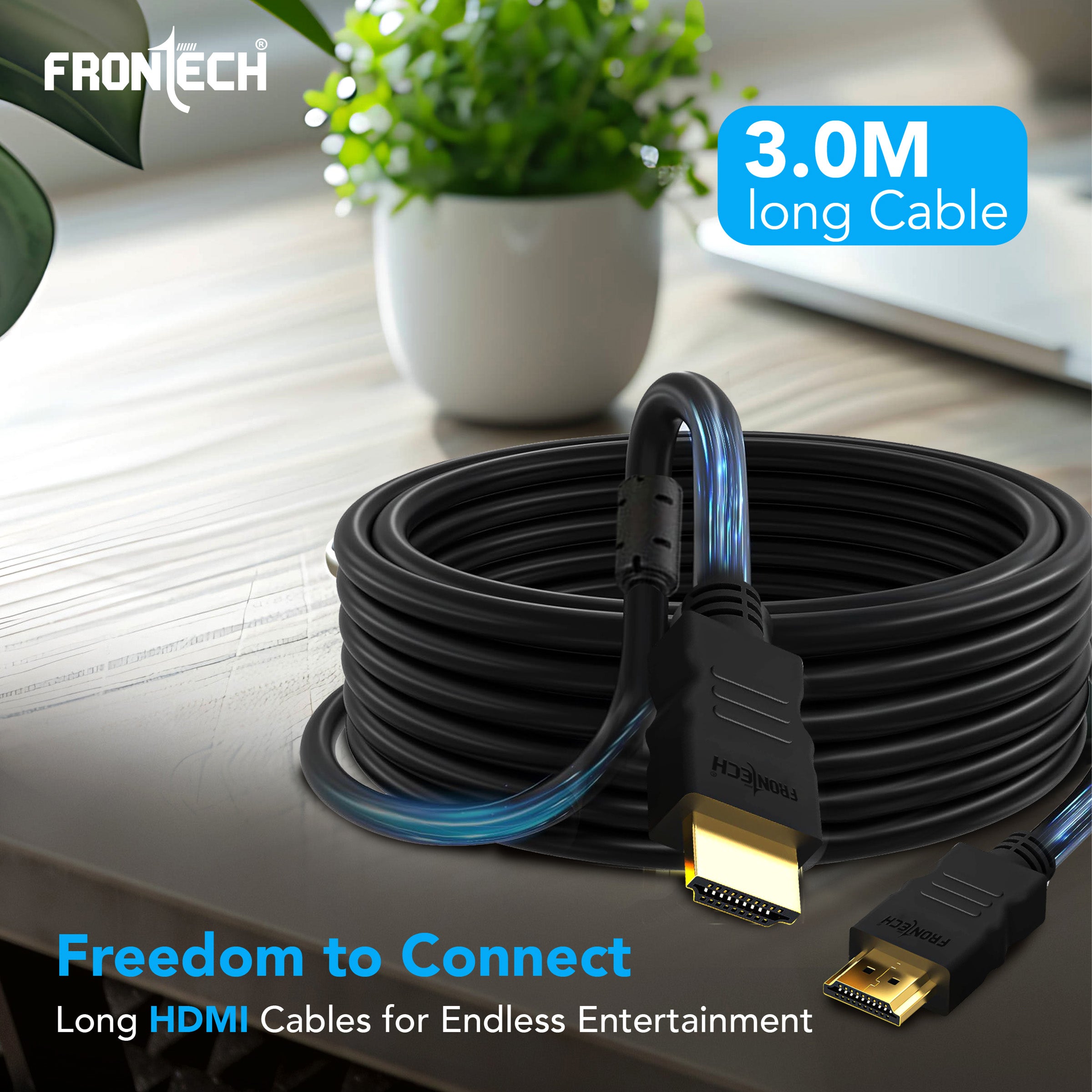 Copper HDMI Cable - 3.0M Length (NC-0024)