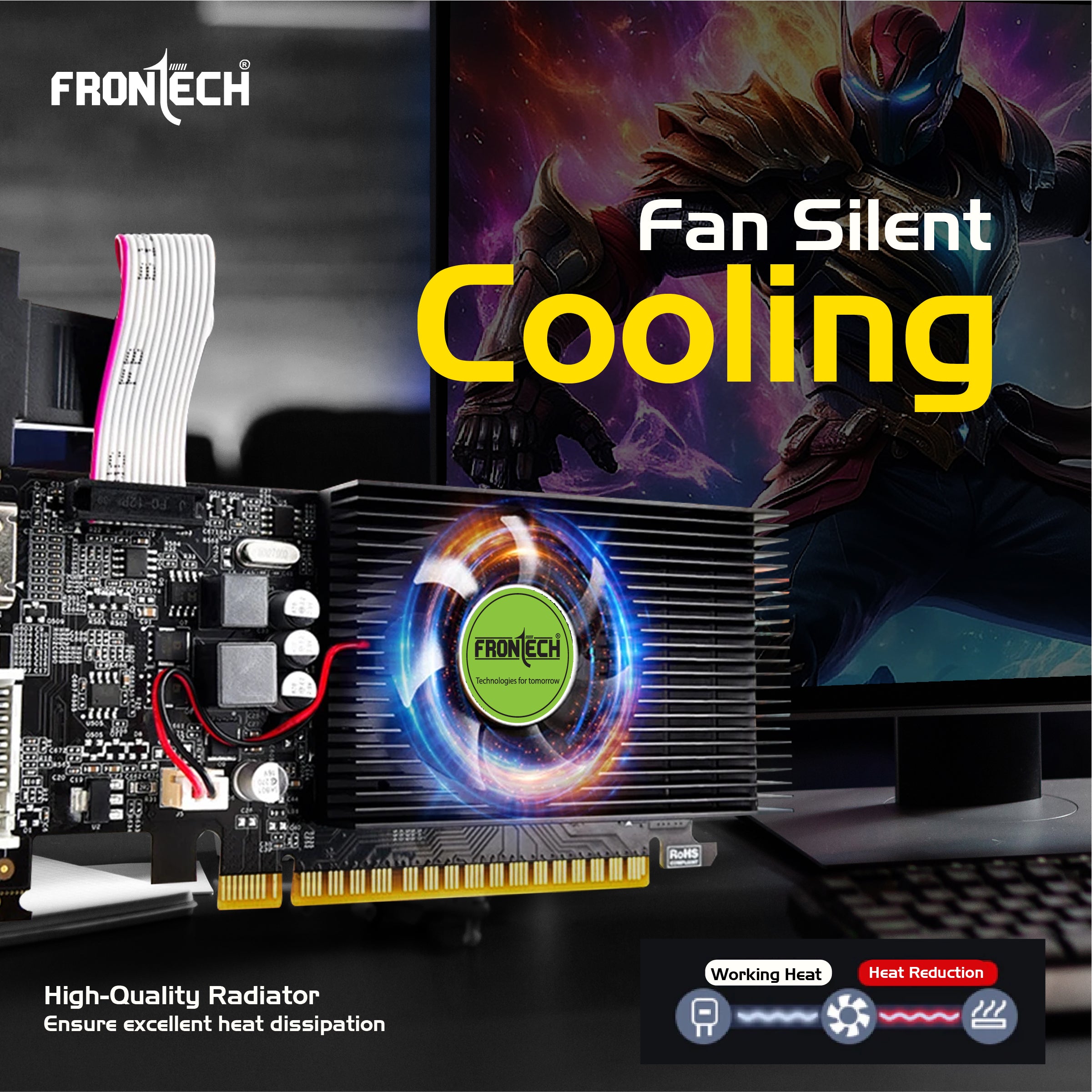 GT 730 Graphics Card with 4 GB DDR3 (GRP-0004)