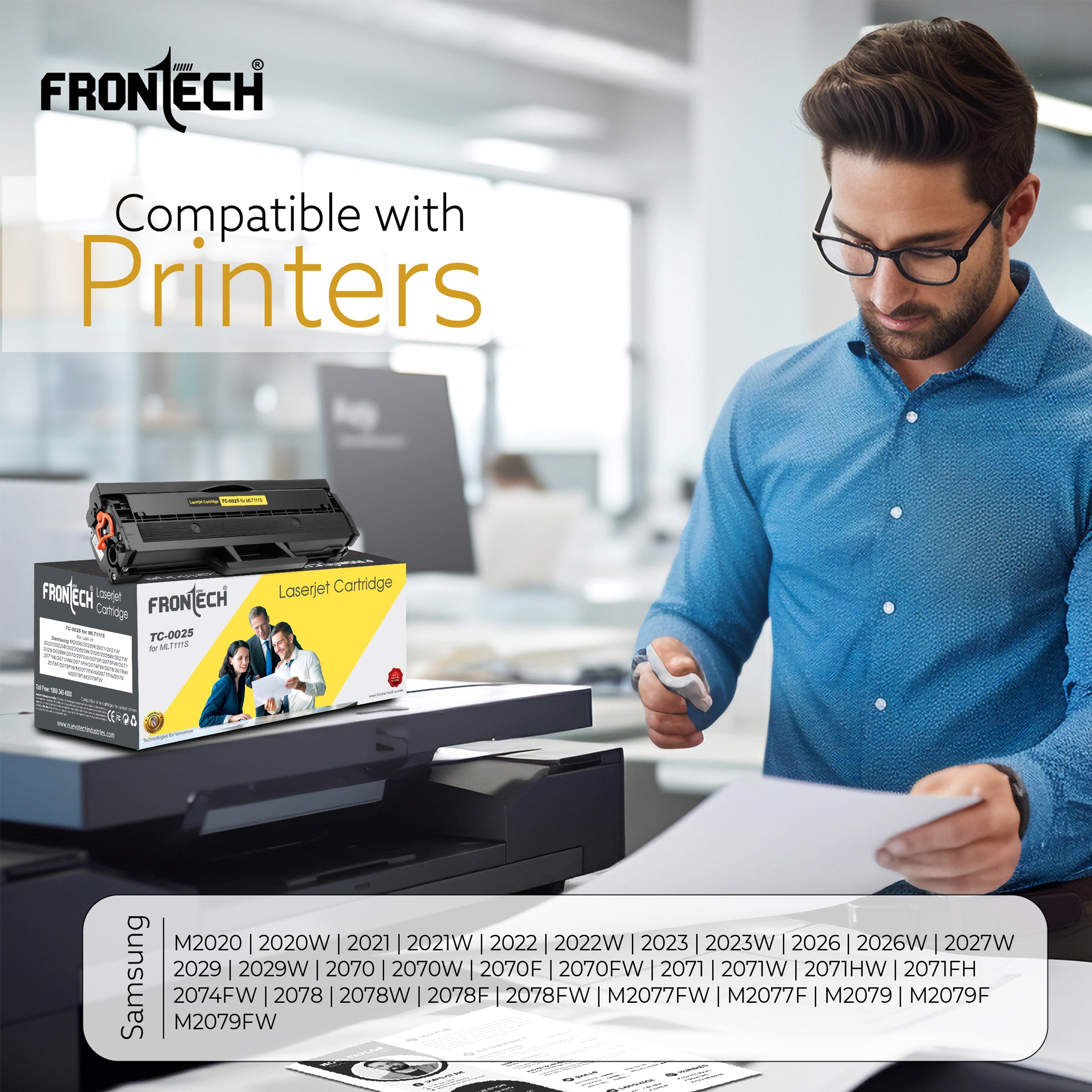 MLT111S Toner Cartridge | Compatible with Samsung M2020-M2071 Series (TC-0025)