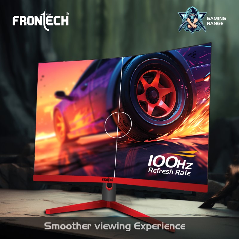 27'' Curved Gaming LED Monitor | 100Hz, 1920x1080 | 1500R Curve, Bezel-Less Design (MON-0053C)