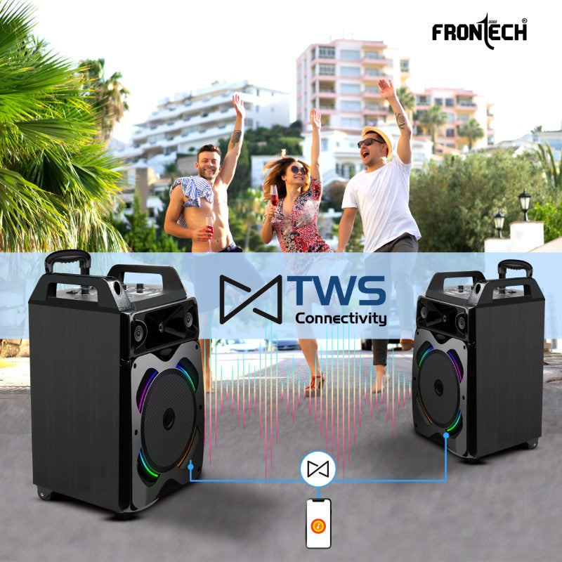 Smash Multimedia Wireless 60W Bluetooth 5.0 Trolley Speaker (SW-0175)