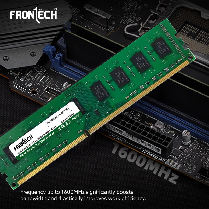 4GB DDR3 1600 MHz RAM Memory (RAM-0034)
