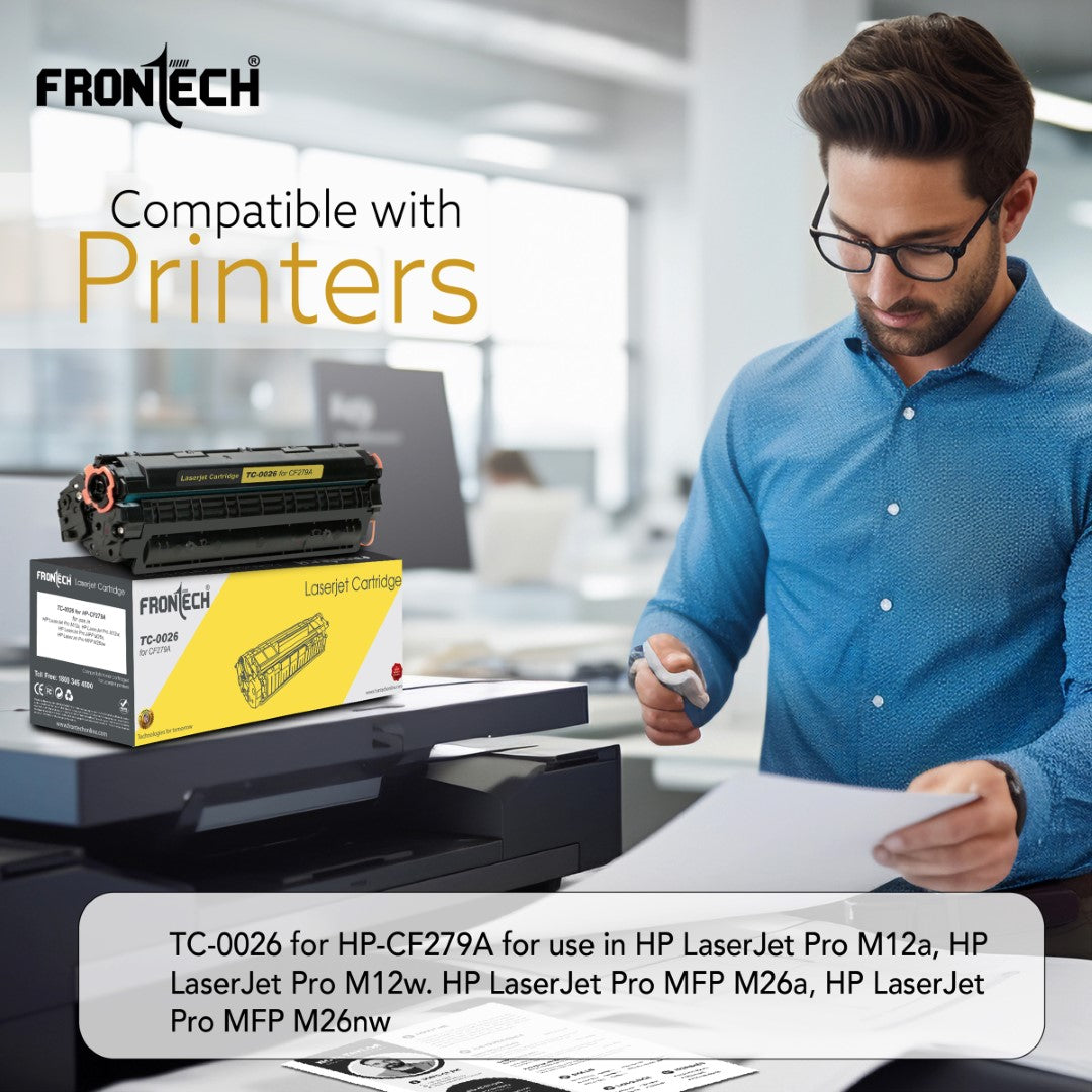 CF279A Toner Cartridge | Compatible with HP LaserJet Pro M12 & MFP M26 Series (TC-0026)
