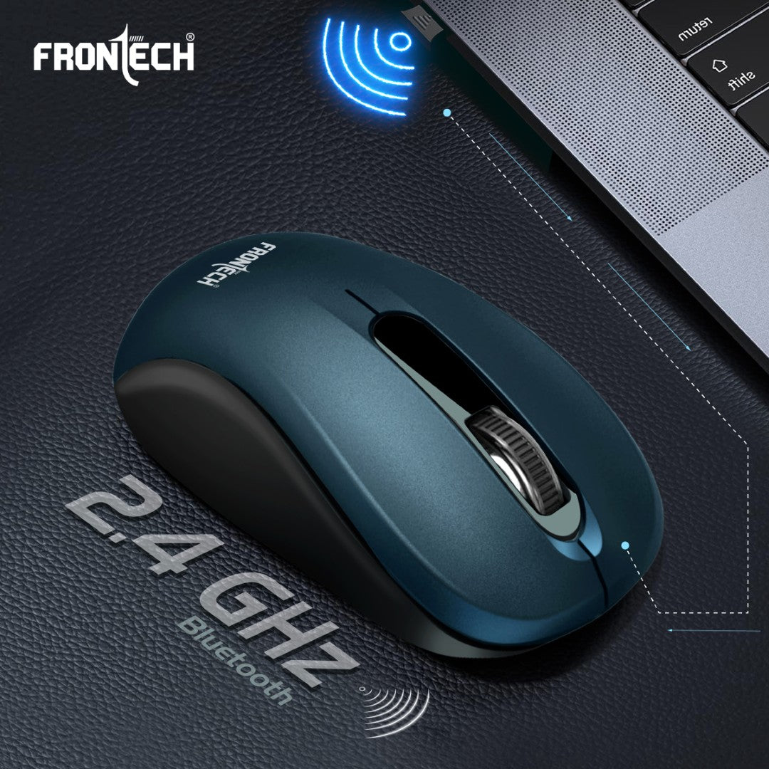 Wireless Mouse | 2.4GHz, 1000 DPI, Power Saver | USB Nano Receiver (MS-0092)