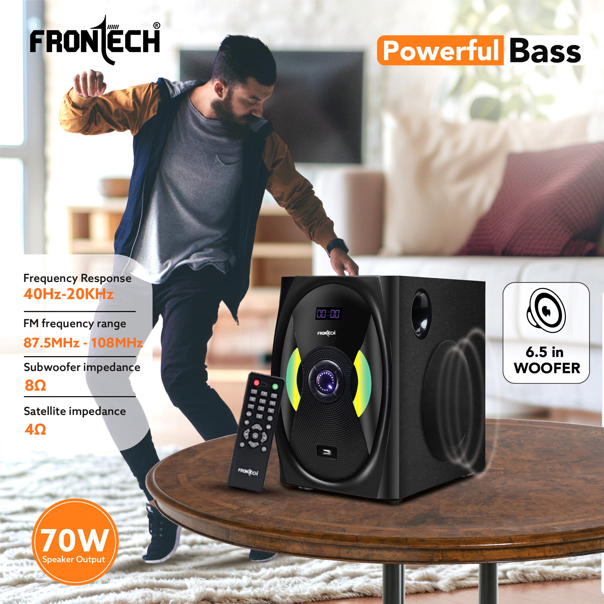 2.1 Channel Bluetooth Speaker System (SW-0142)