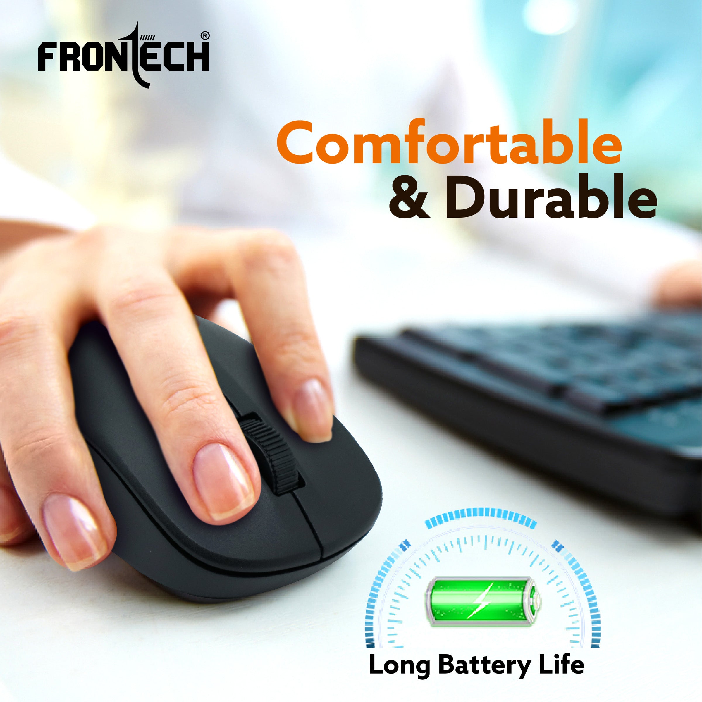 Wireless Keyboard and Mouse Combo (KB-0028)