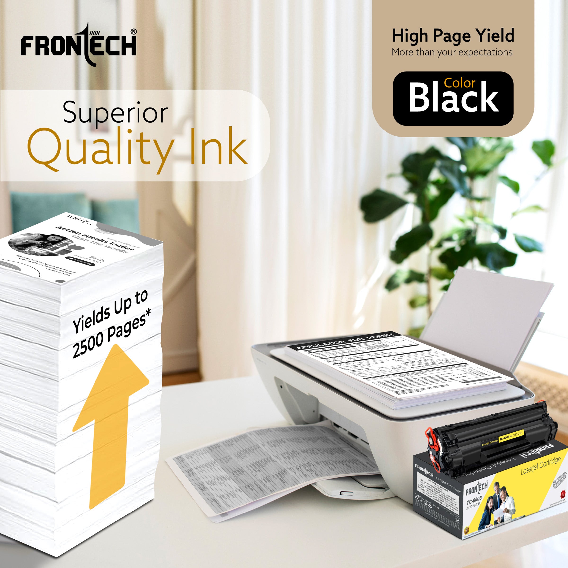CRG-337 Toner Cartridge | Compatible with Canon MF232w-LBP223d Series (TC-0006)