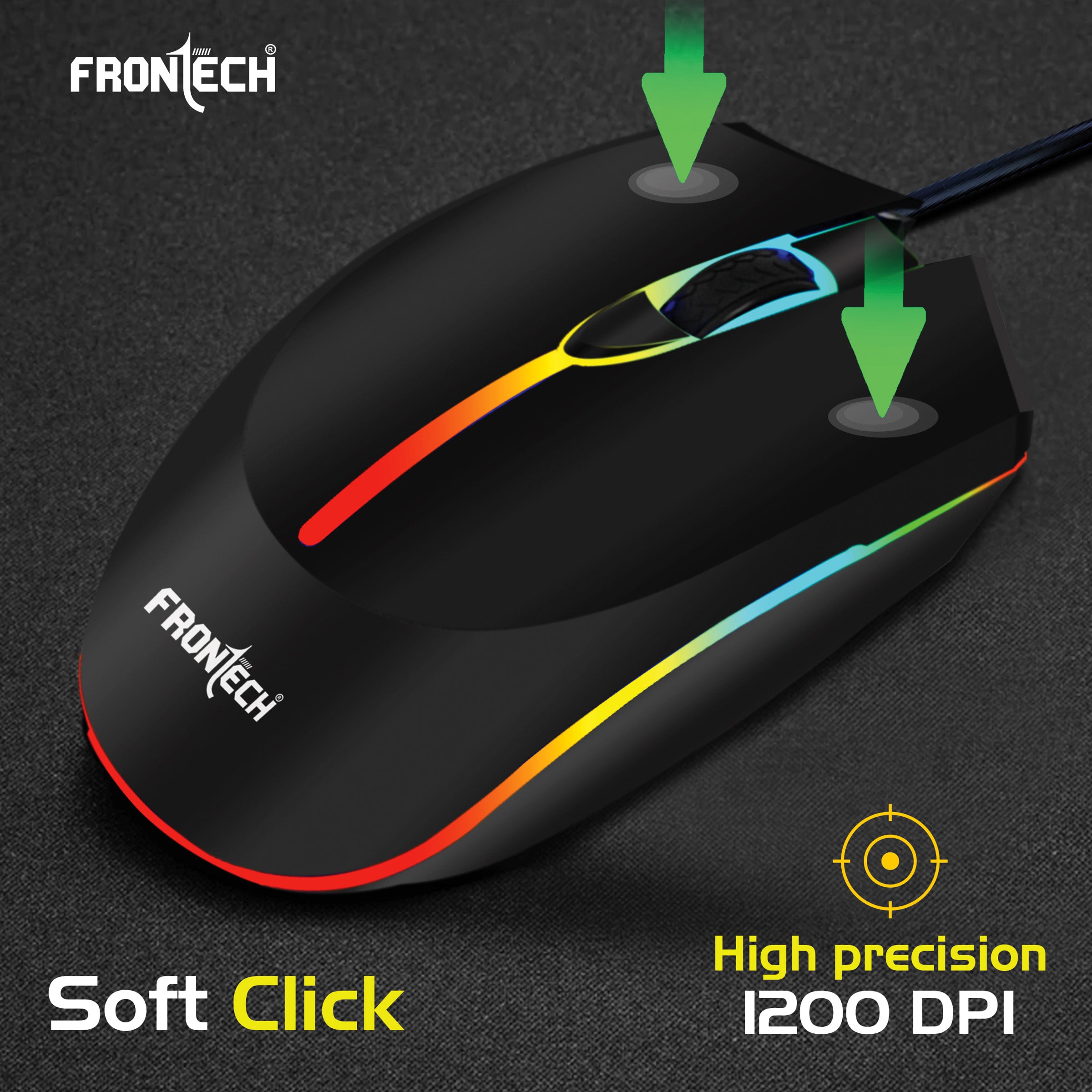 Wired USB Optical Mouse (MS-0068)