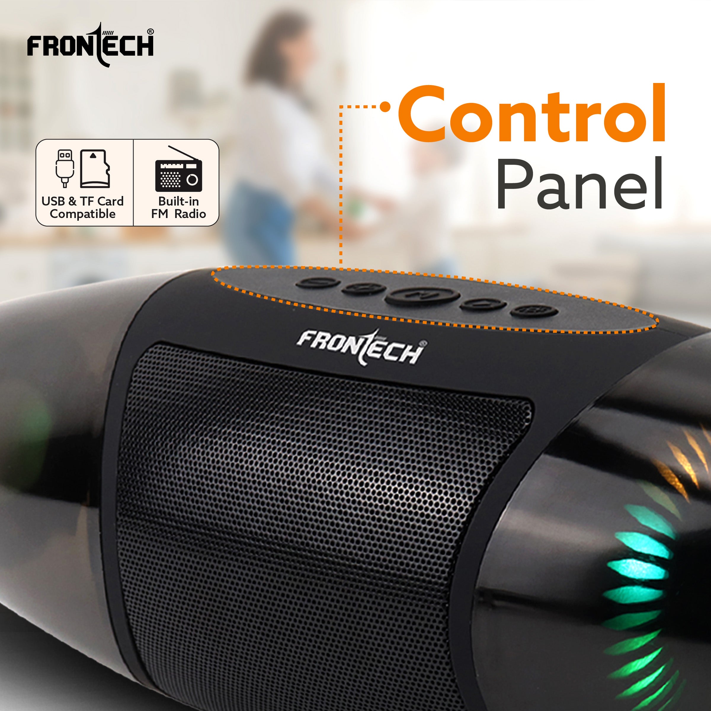 Portable Multi-Media Speaker with Bluetooth 5.3 (SW-0188)