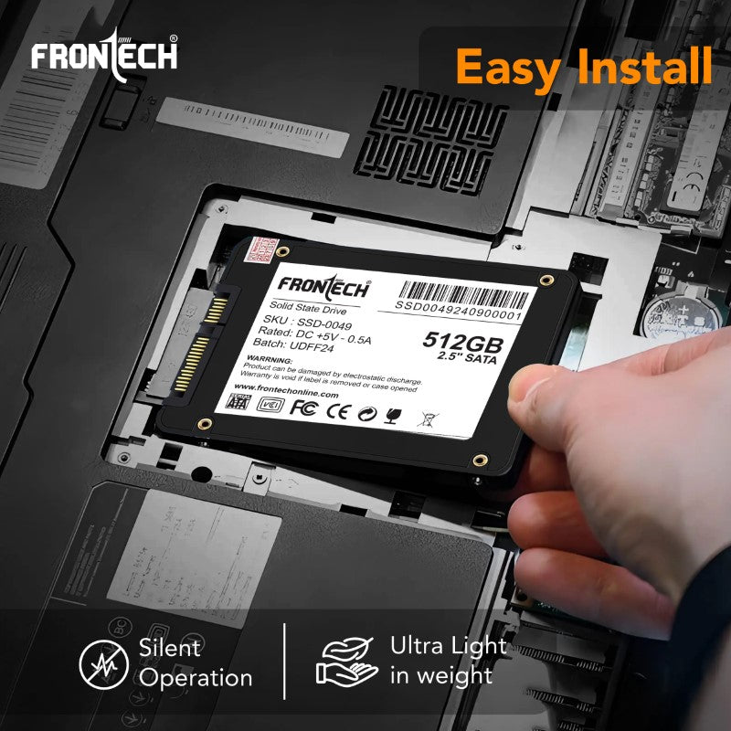 512GB Internal SSD, 2.5 SATA3 (SSD-0049)