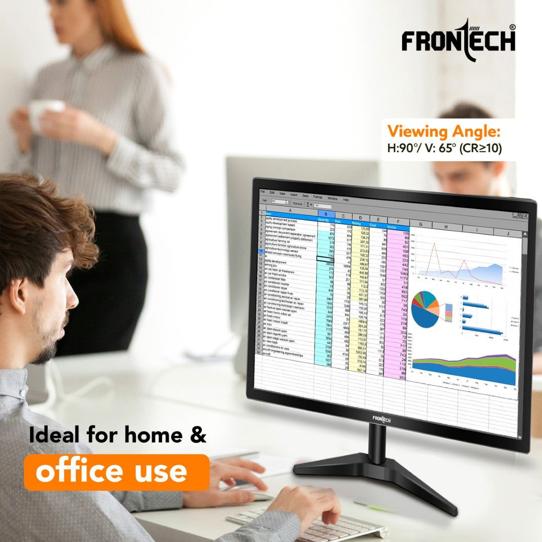 17.1'' HD LED Monitor | 60Hz, 1440x900 | Slim & Stylish (MON-0066)