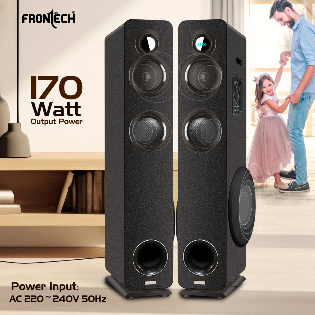 Twister 170W Bluetooth 5.0 Tower Speaker System (SW-0126)