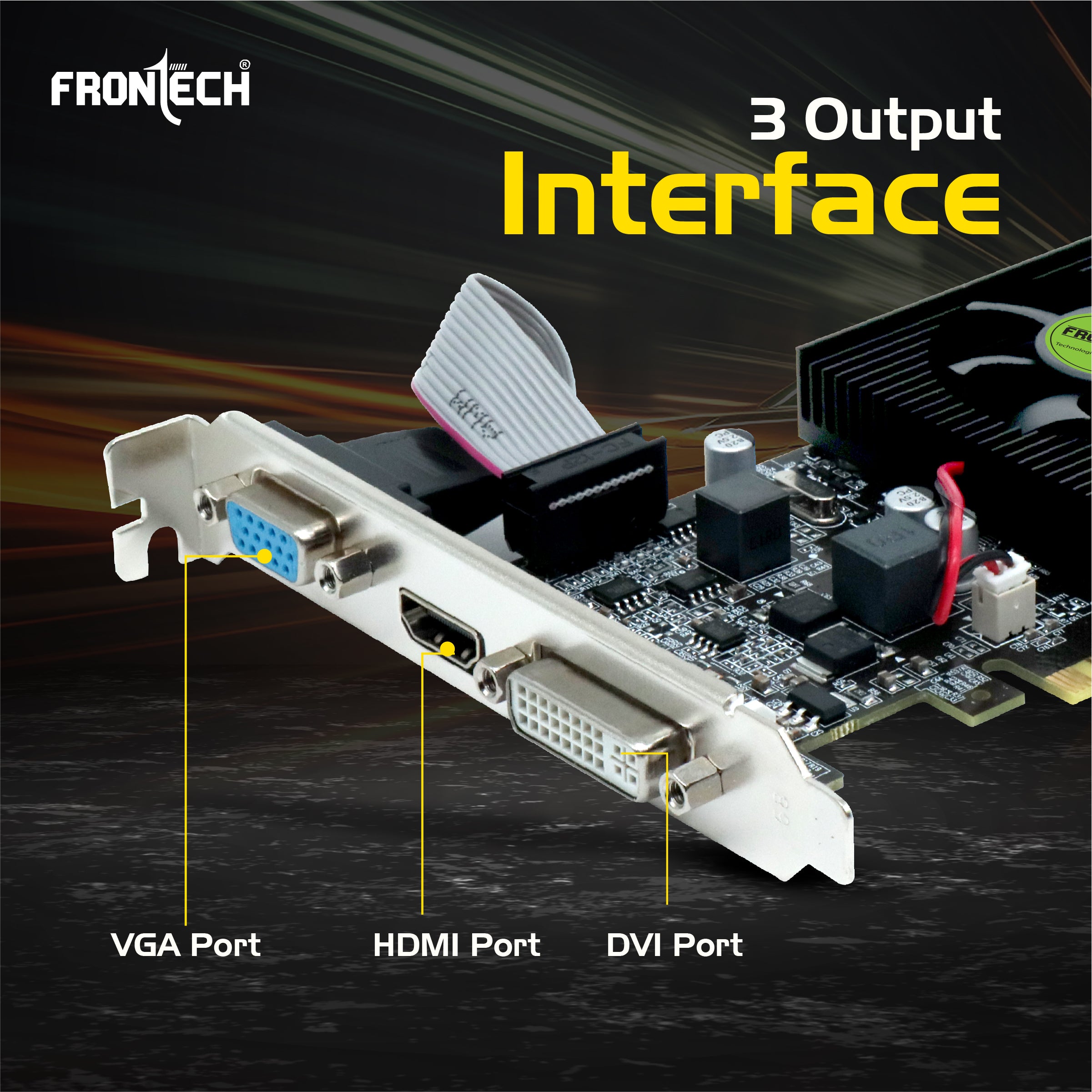 GT 730 Graphics Card with 4 GB DDR3 (GRP-0004)
