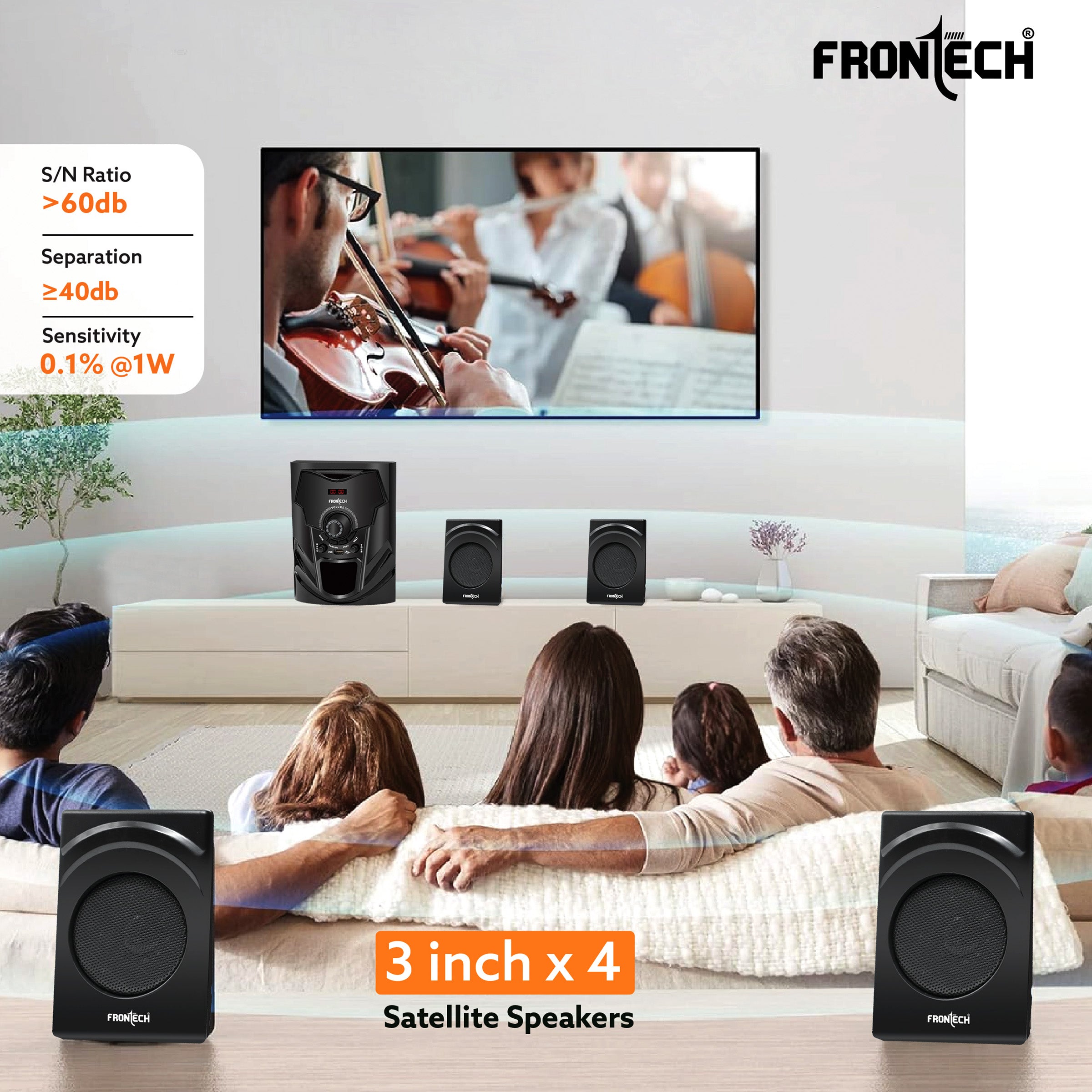 4.1 Channel Speaker System (3956)