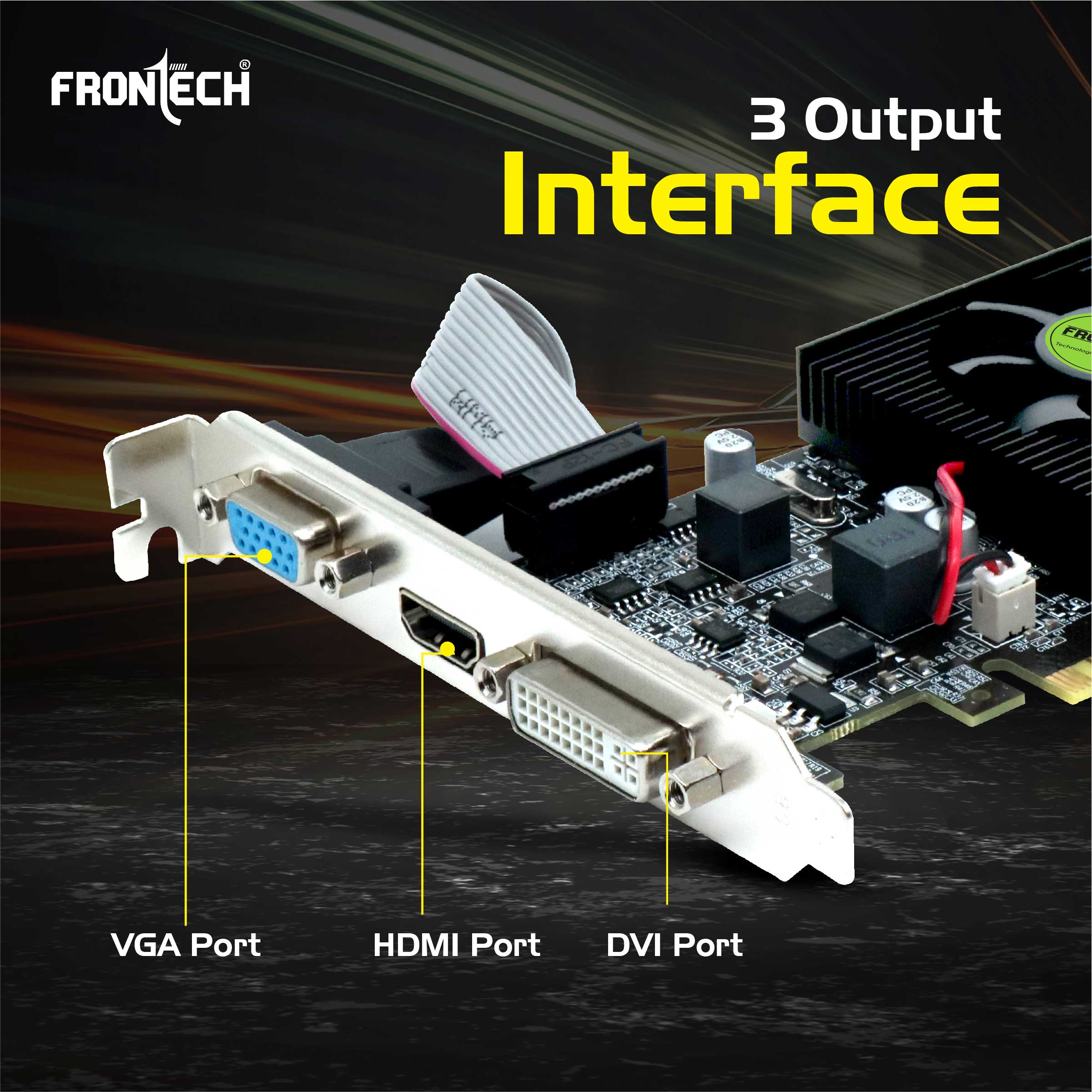 GT 740 Graphics Card with 4 GB DDR3 (GRP-0005)