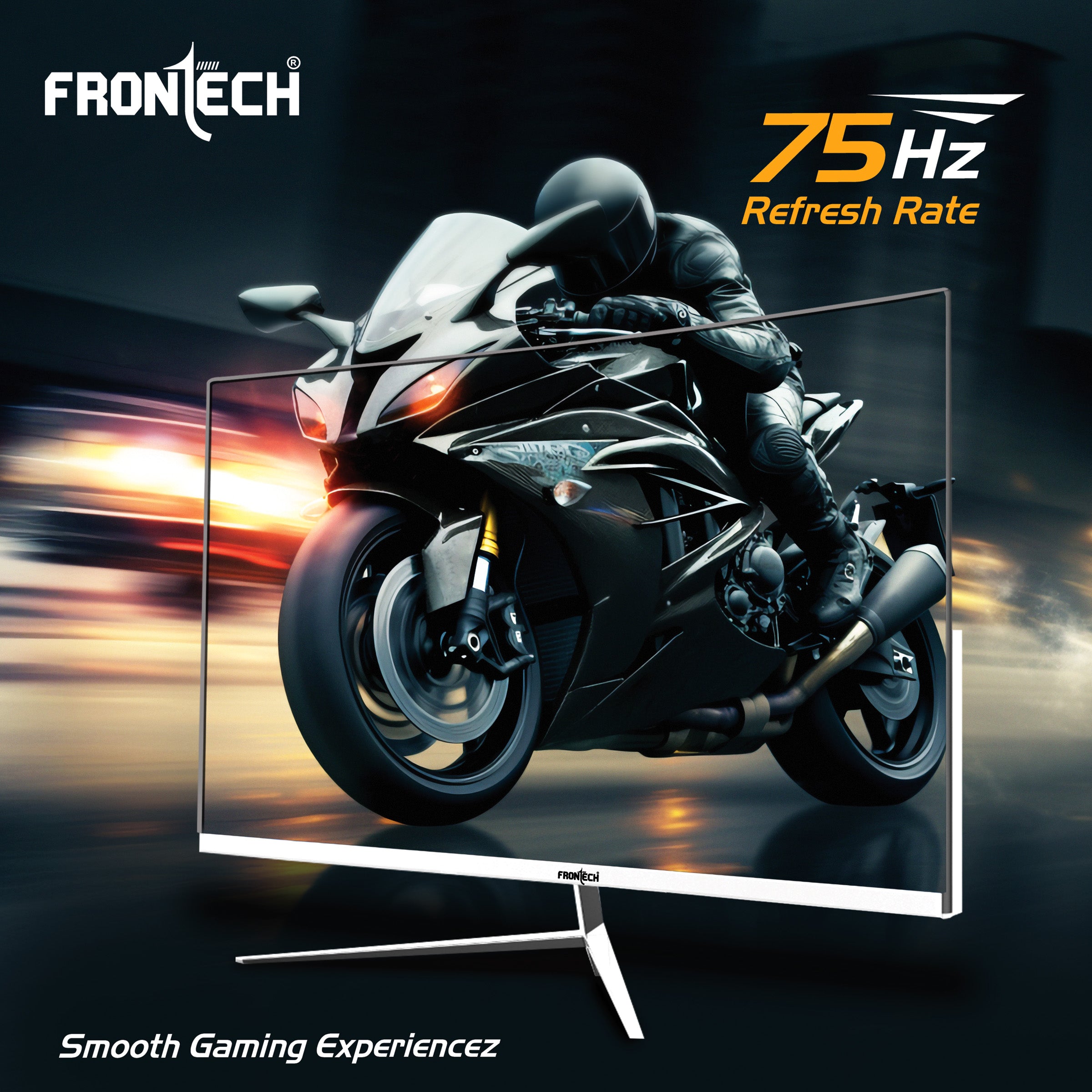 32'' Ultima Series Curved LED Monitor | 75Hz, 1920x1080 | 3000R Curve, Bezel-Less Design with Built-in Speaker (MON-0073)