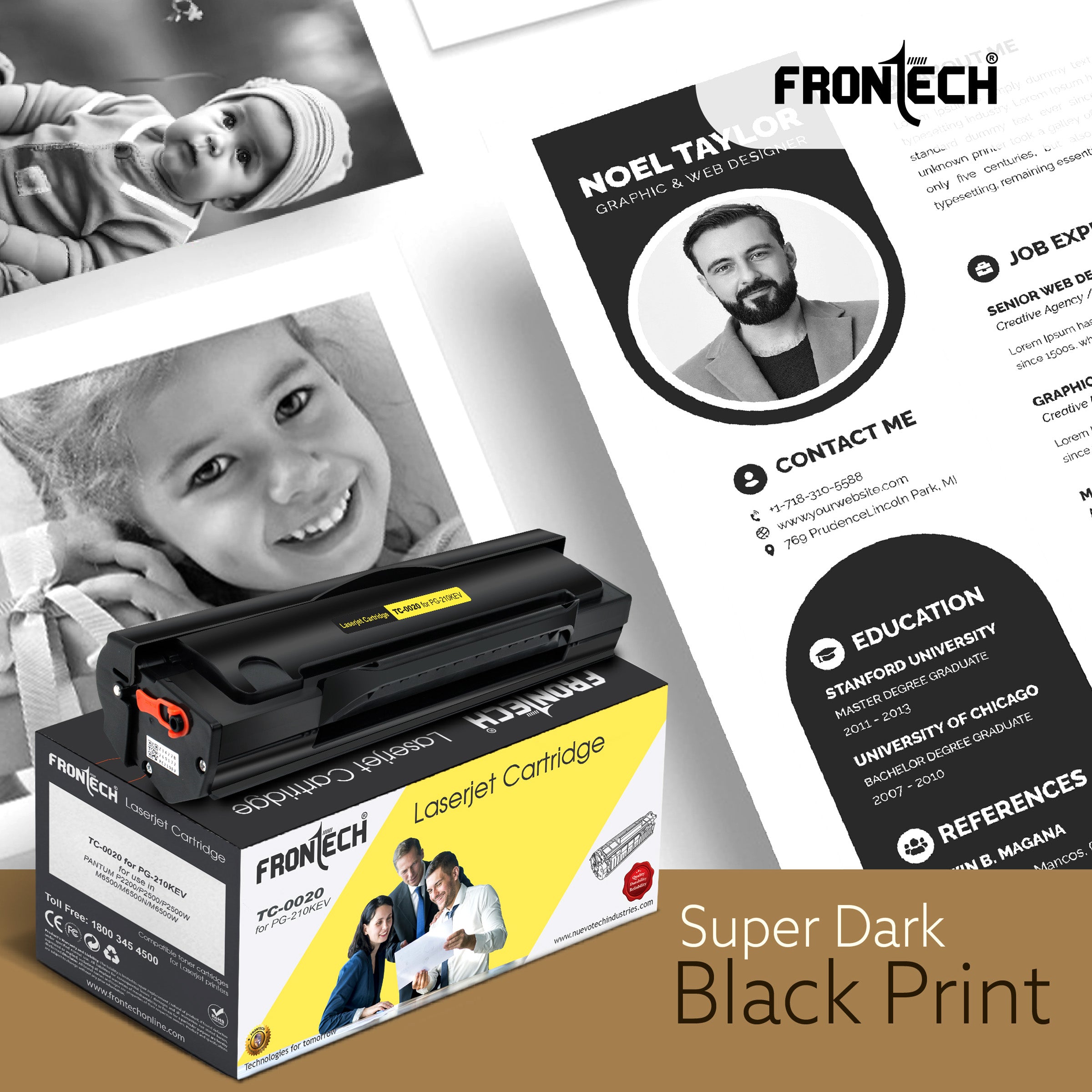PG210KEV Toner Cartridge | Compatible with Pantum P2200/M6500 Series (TC-0020)