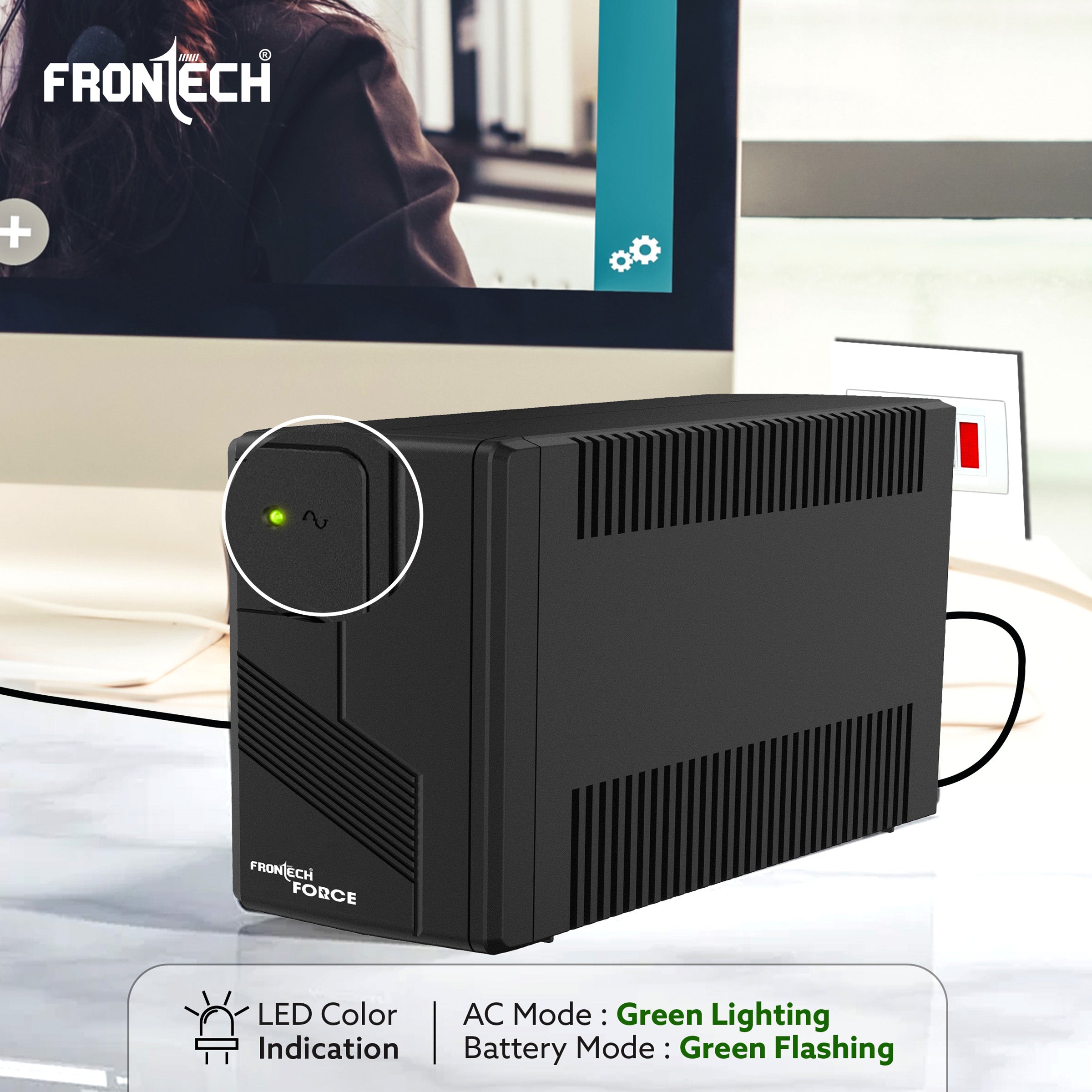 UPS Force Static Converter - 600VA/360W (2569)